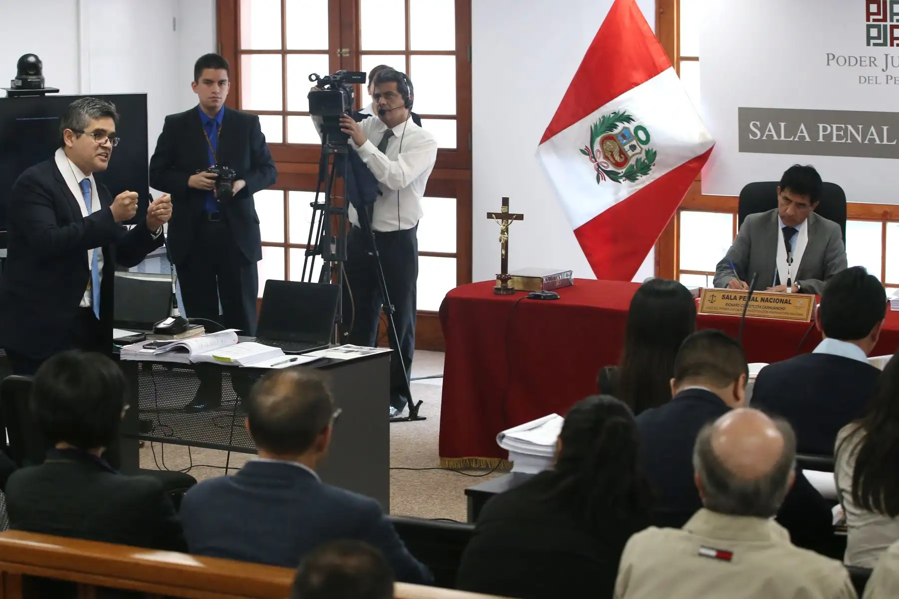 Se reinicia quinto día de audiencia de prisión preventiva contra Keiko Fujimori. Foto: ANDINA/Vidal Tarqui