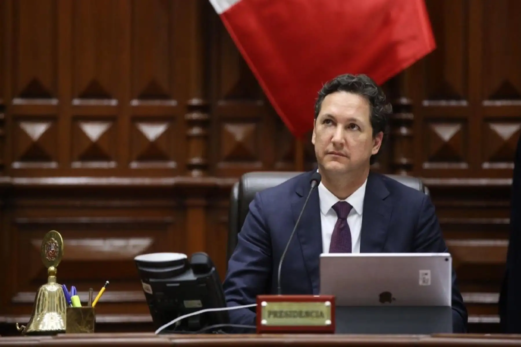 Foto: Presidente del Congreso.