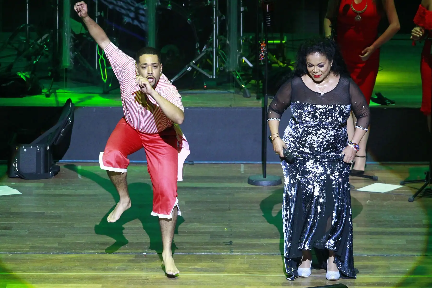 En el marco de la celebración por el Día de la Canción Criolla, la cantante Eva Ayllón realizó un concierto en el Gran Teatro Nacional.Foto: ANDINA/Eddy Ramos