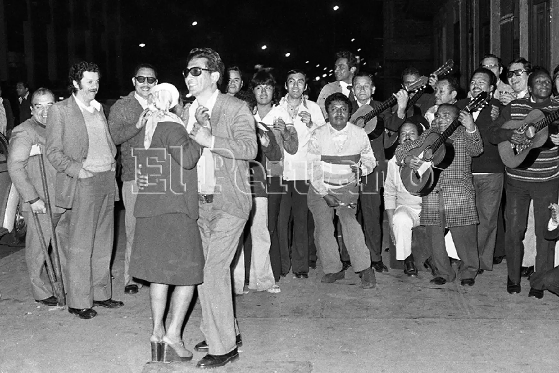 Centro Social Cultural y  Musical Tipuani (1977).  Foto: Archivo Histórico de EL PERUANO / Leoncio Mariscal