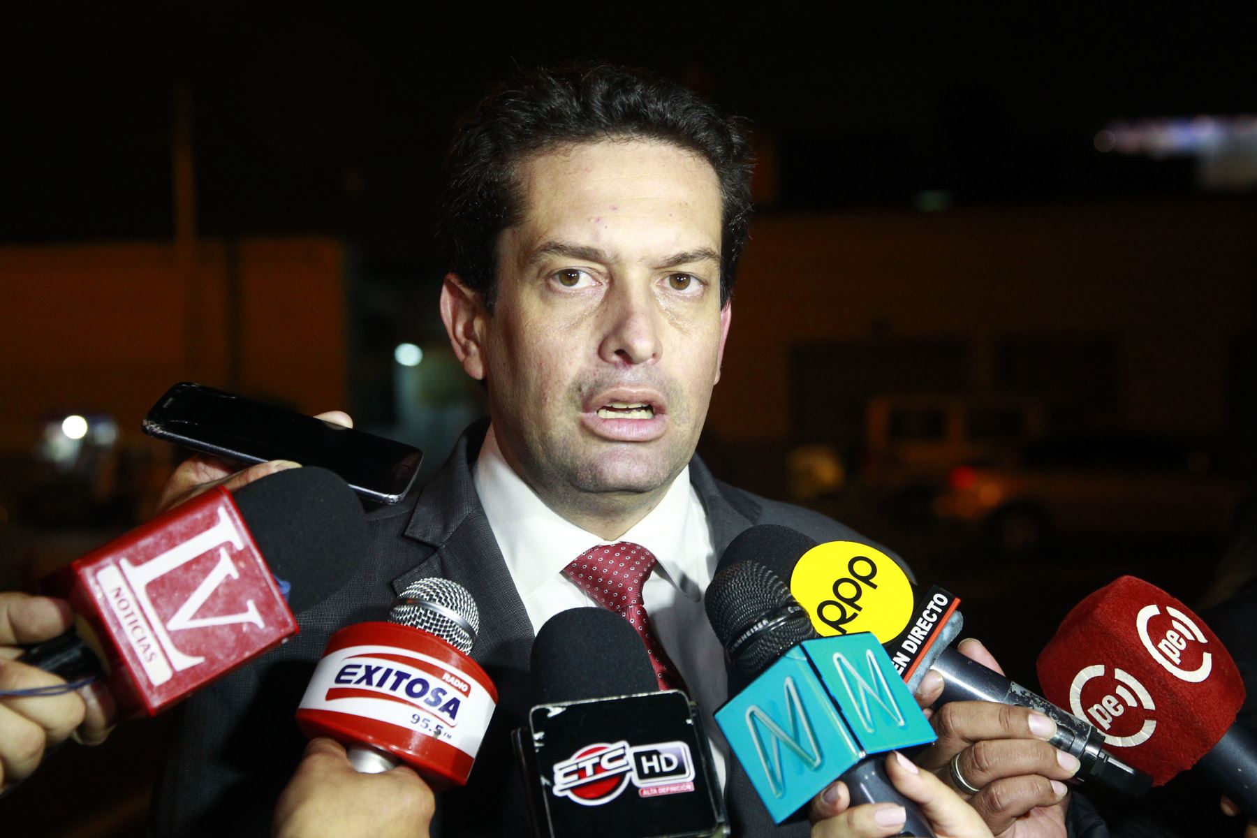 Vocero político de Fuerza Popular, Miguel Torres. Foto: ANDINA/Eddy Ramos