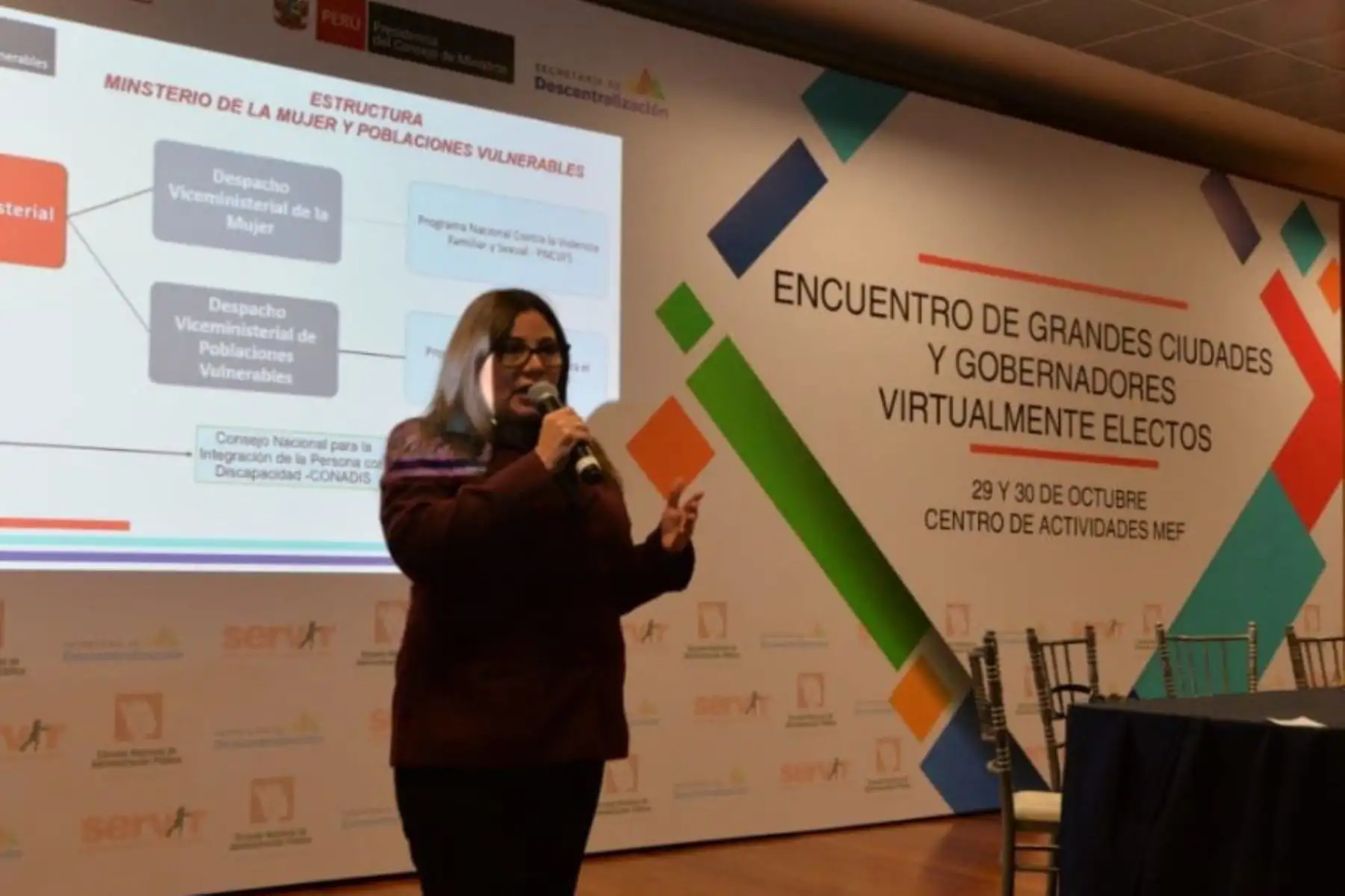 MIMP dialoga con autoridades regionales por el Bicentenario del Perú. ANDINA/Difusión