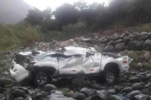 El alcalde del distrito de Huancapon, provincia limeña de Cajatambo, José Ely Quispe Bonifacio, perdió la vida en un accidente de tránsito registrado a la altura del kilómetro 69 de la vía Pativilca-Huaraz, en la región Áncash.