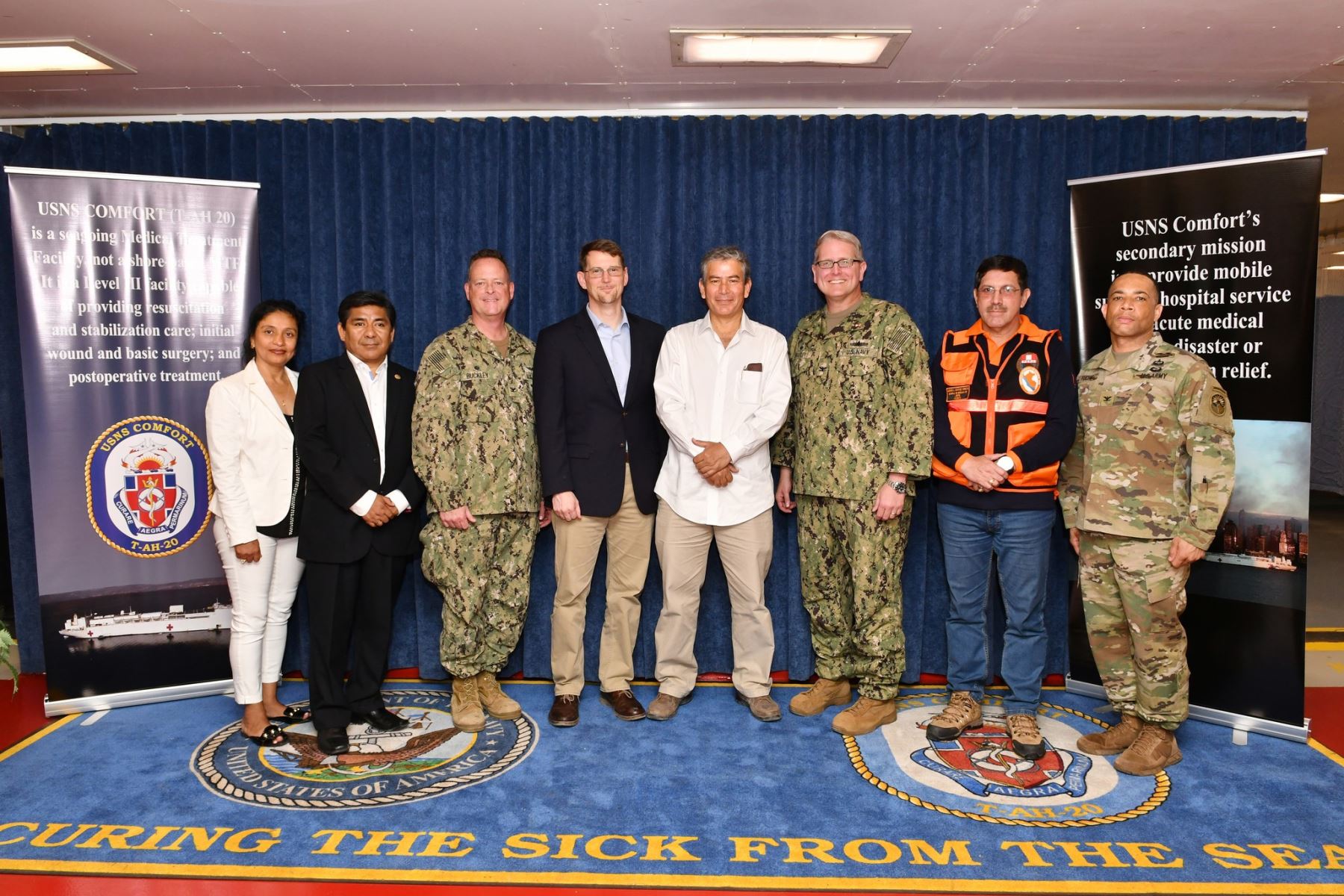 USNS Comfort carries out medical assistance mission in Peru