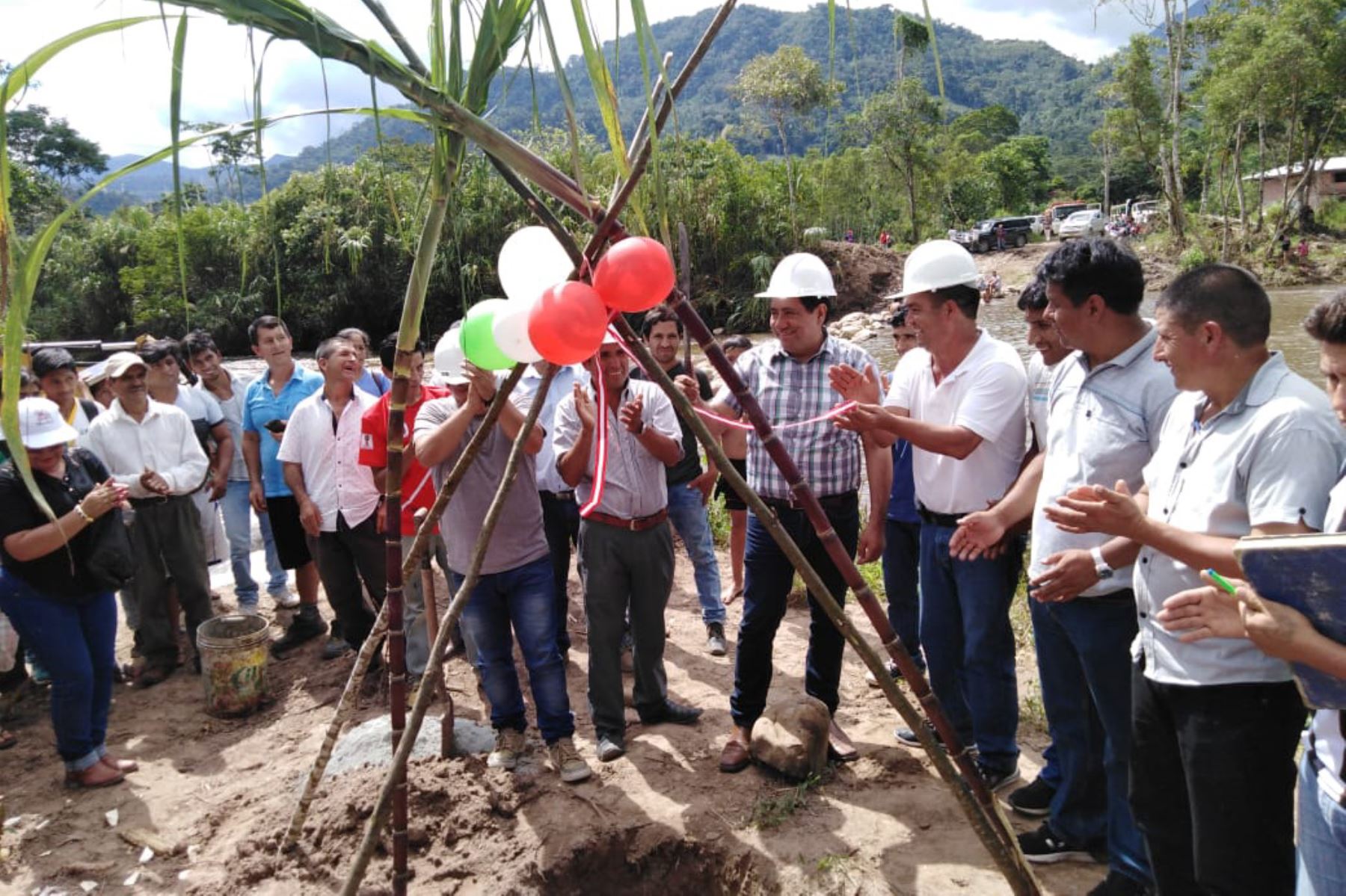 El Gobierno Regional de Amazonas inició la construcción de cinco puentes carrozables en el distrito de Omia, con una inversión de 10