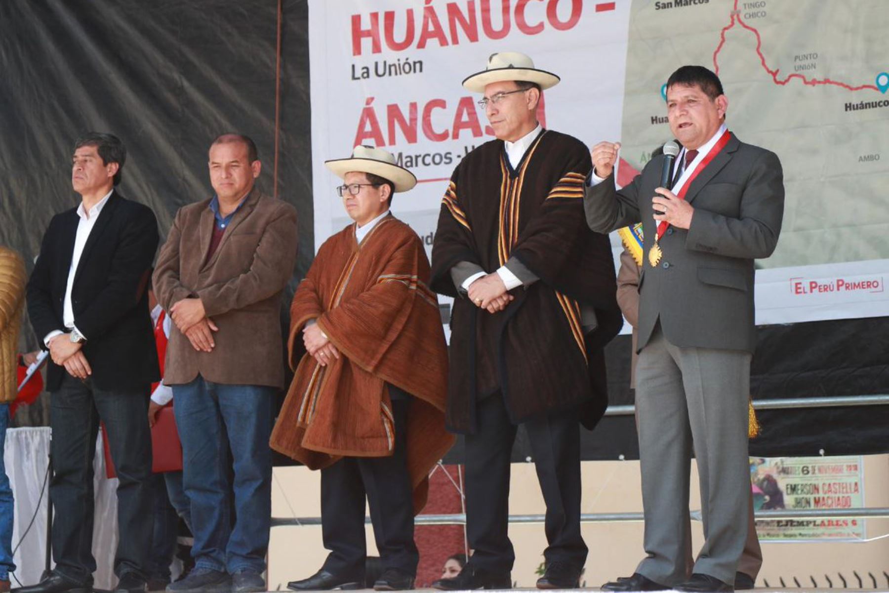 MTC invertirá S/ 1,241 millones en carretera Huánuco-La Unión-Huallanca.Foto:  ANDINA/Difusión