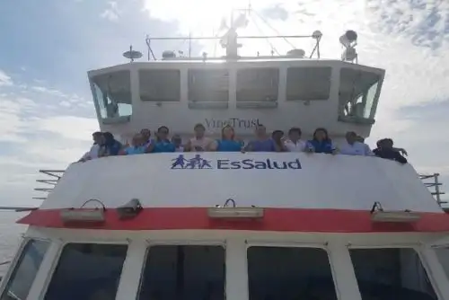 Un total de 11 comunidades alejadas y vulnerables de la región Loreto recibirán atención médica a través del barco itinerante que zarpó hoy desde el puerto de Nanay y recorrerá la Amazonía en beneficio de más de 2,500 personas.