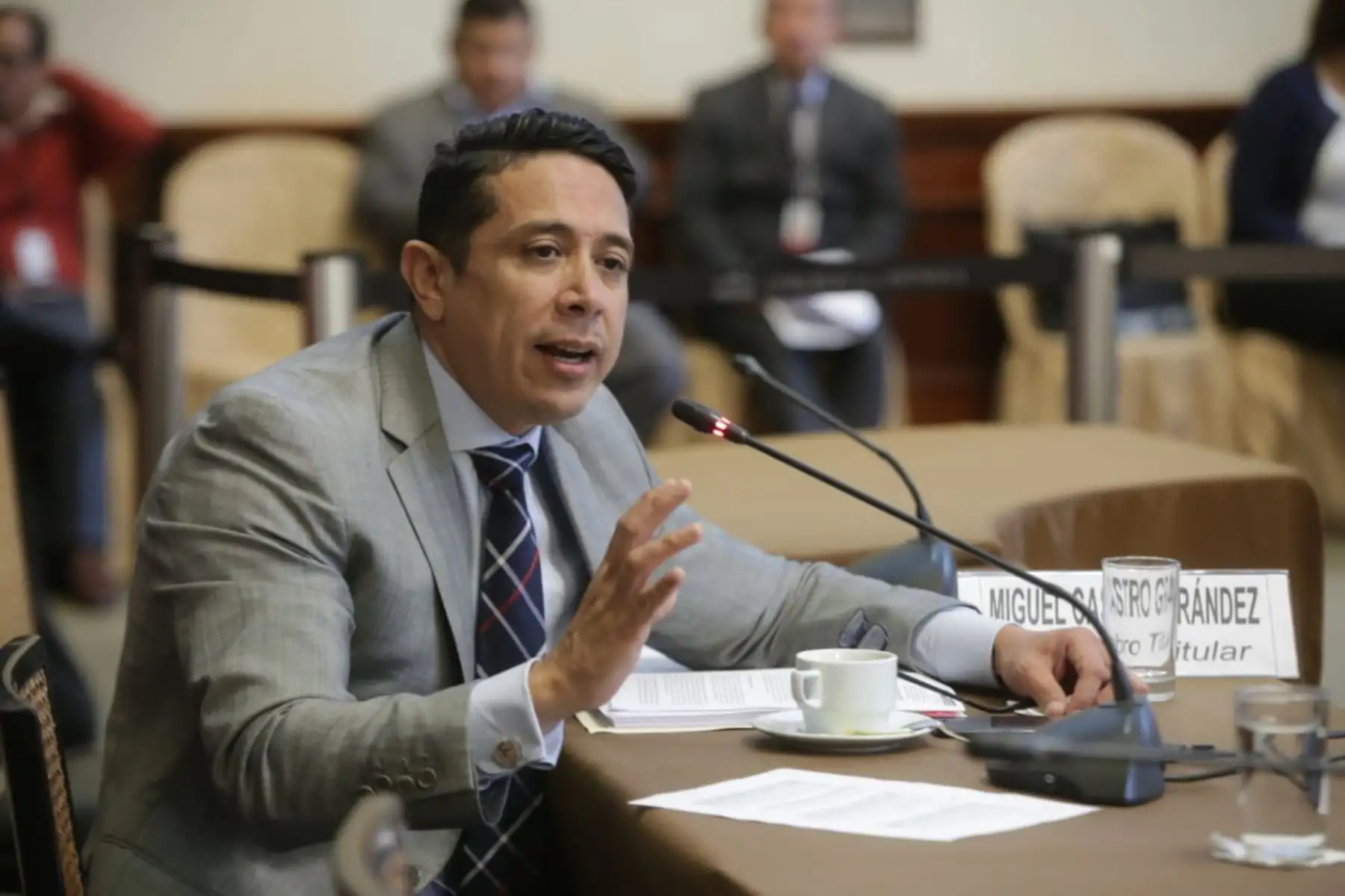 Congresista Miguel Castro (FP).