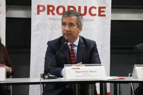 Ministro de la Producción, Raúl Pérez-Reyes. Foto: Cortesía.