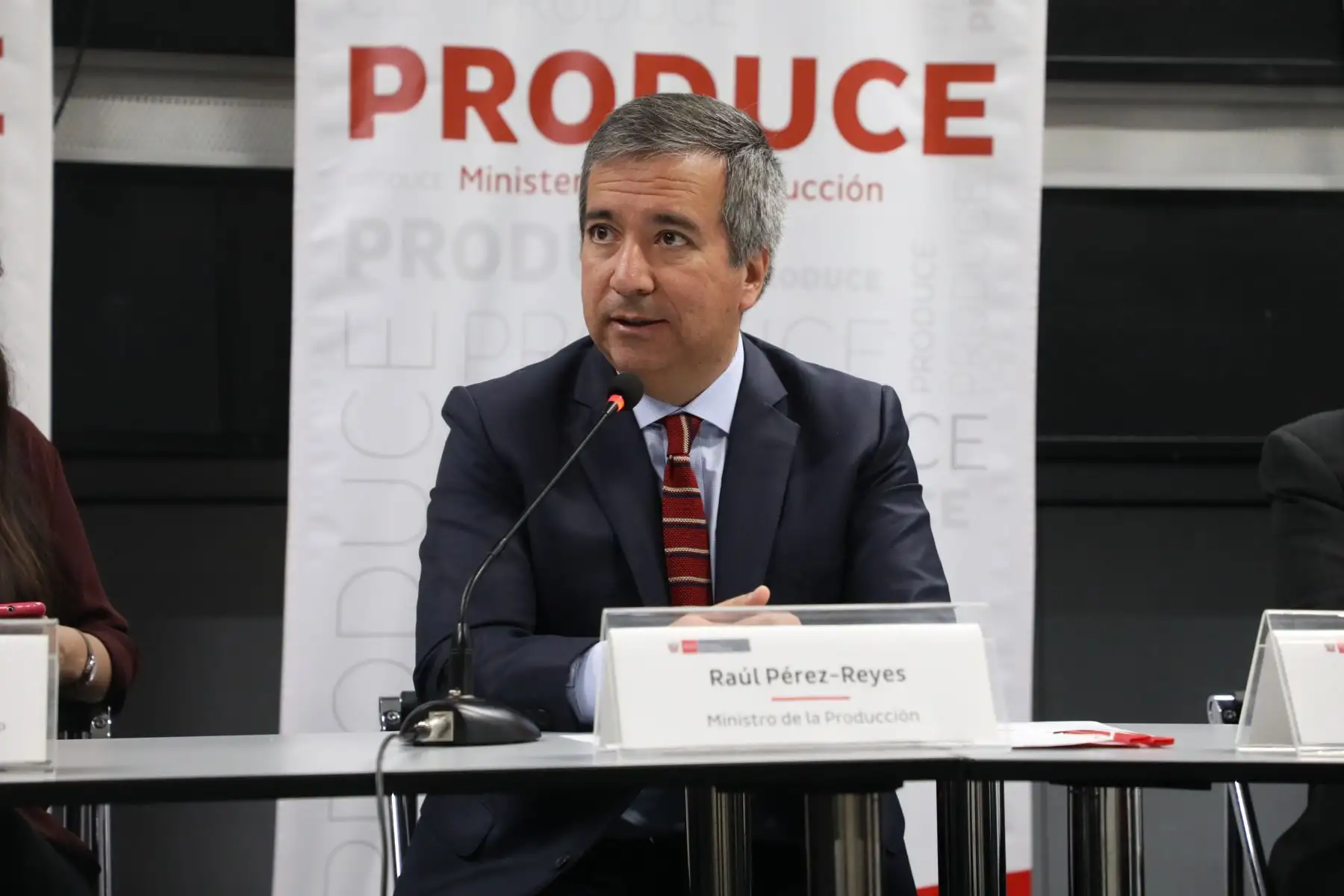 Ministro de la Producción, Raúl Pérez-Reyes. Foto: Cortesía.