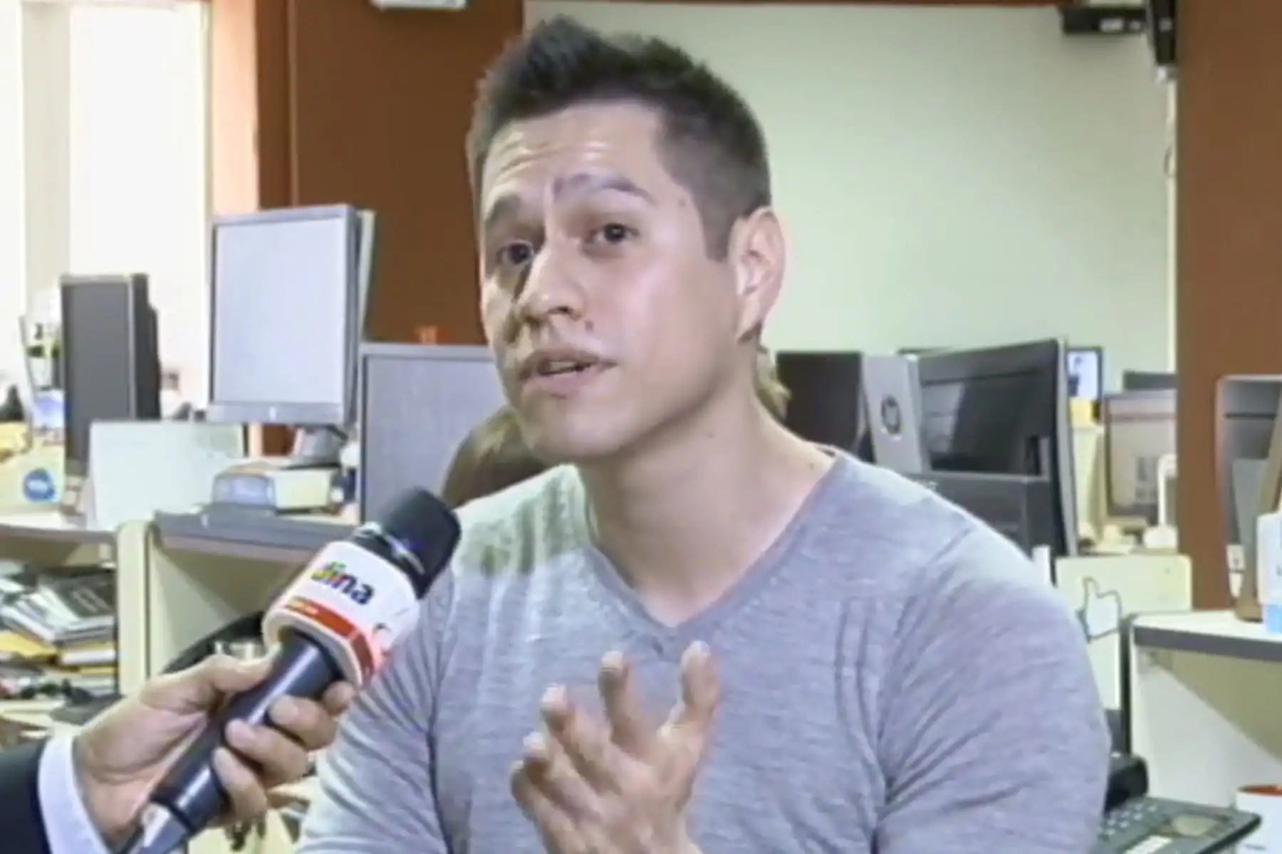 Álvaro Zárate, experto en emprendimientos y representante de la red Perú Emprende. Captura TV