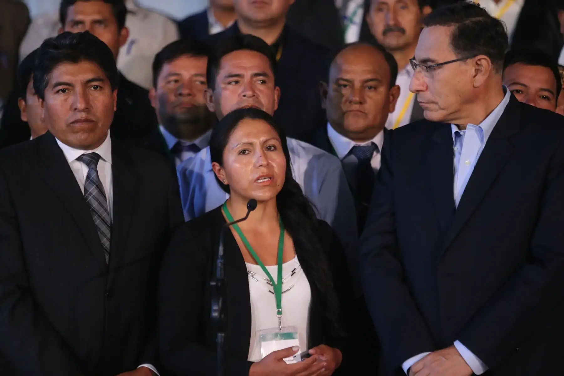 Jefe de Estado. Marín Vizcarra se reúne con un centenar de alcaldes virtualmente electos de municipios que requieren mayor atención del Estado.Foto: ANDINA/Prensa Presidencia