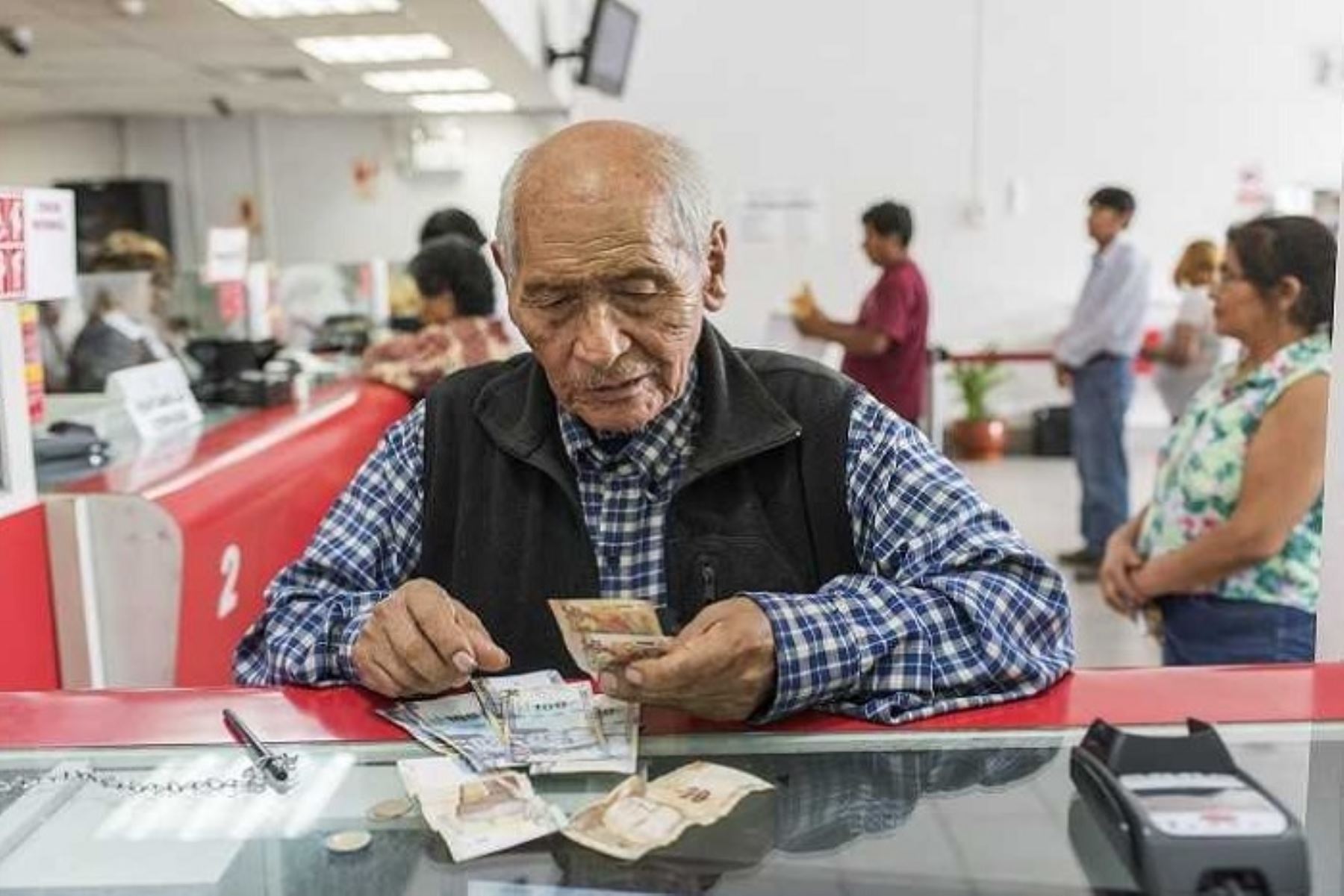 Pensionista. Foto: ANDINA/difusión.