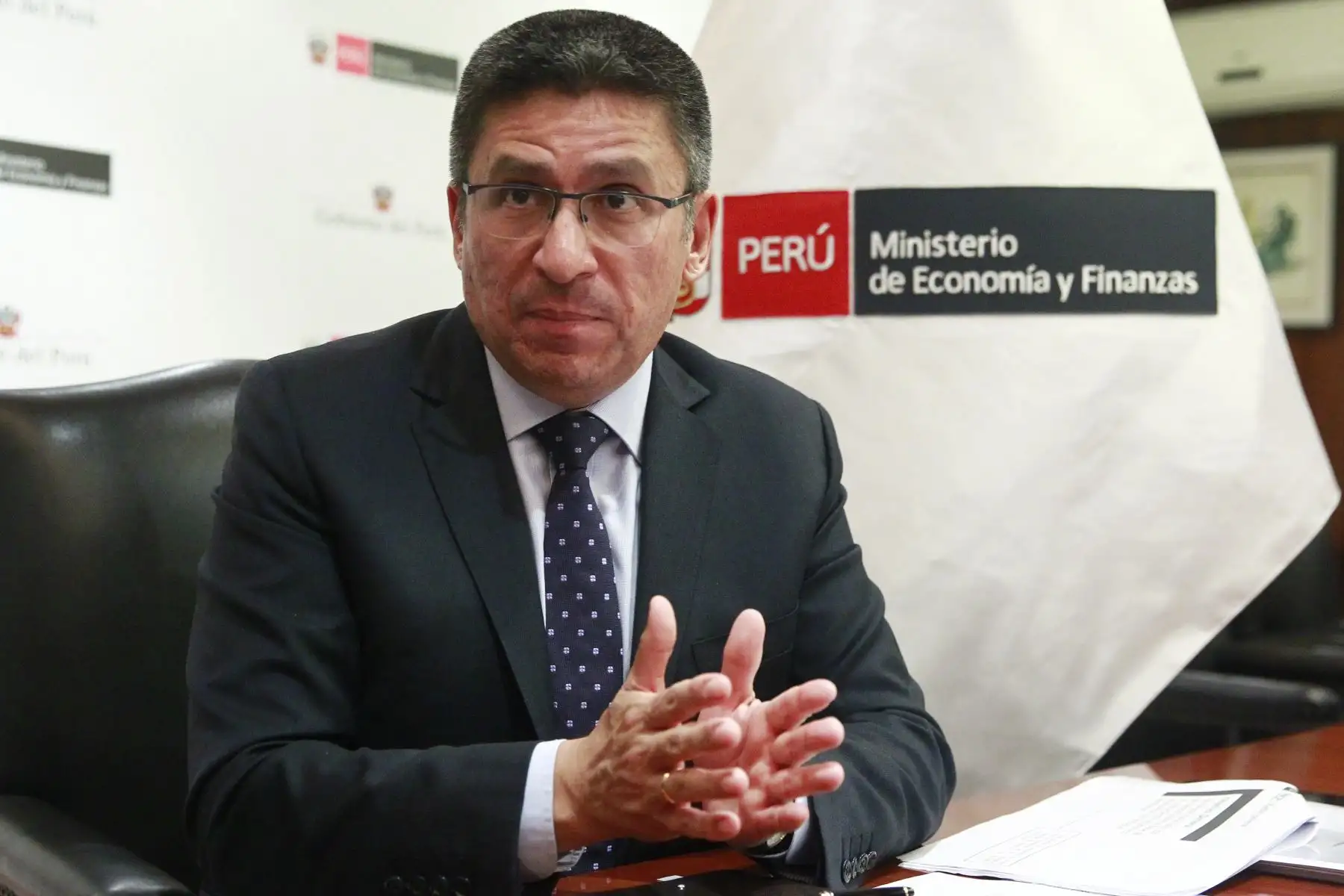Viceministro de Economía, Hugo Perea. ANDINA/Eddy Ramos