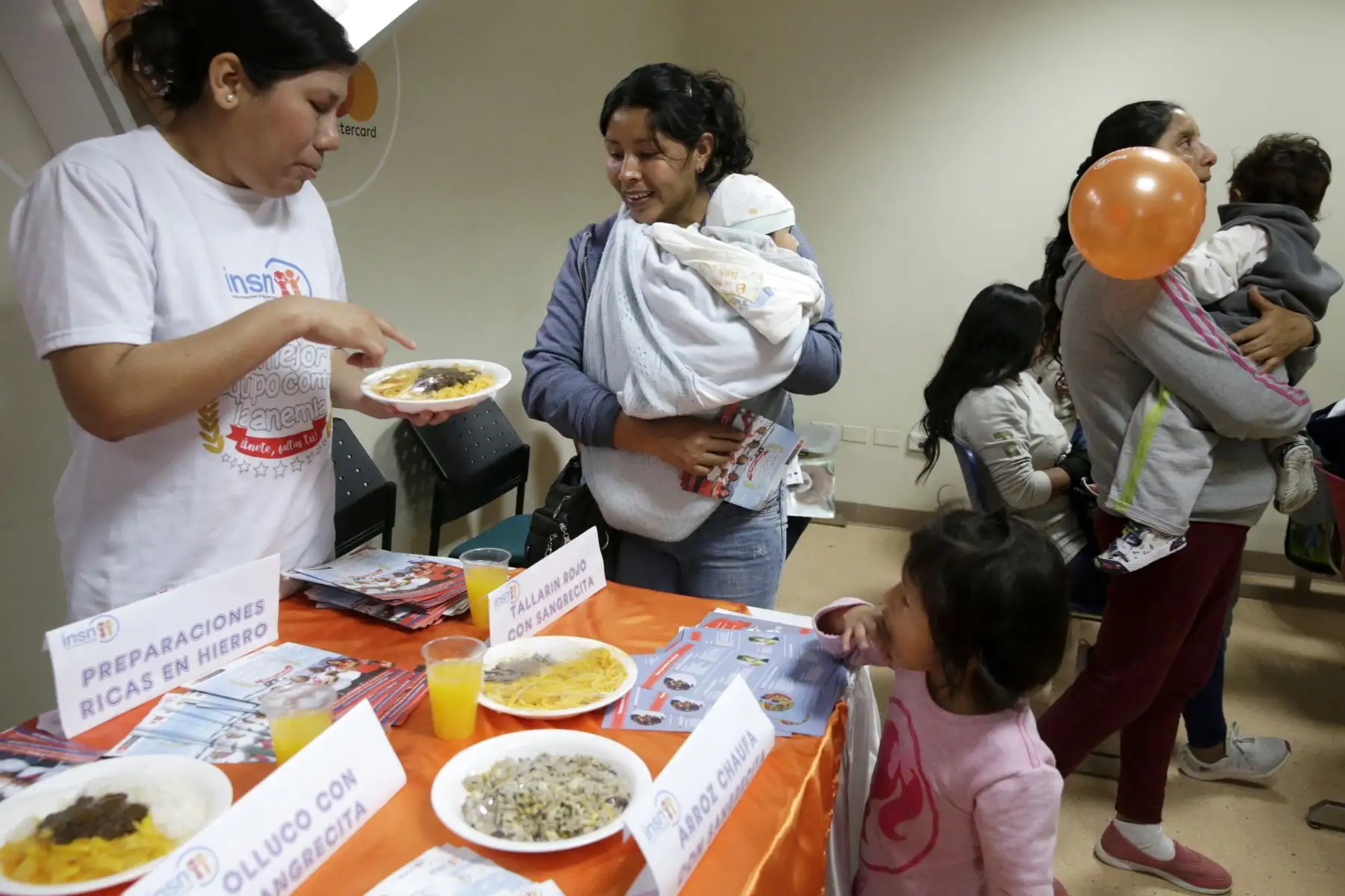 Instituto de Salud del Niño de San Borja inaugura módulo de despistaje de anemia, que garantiza que cada paciente pediátrico pase primero por un despistaje.  Foto: ANDINA/Melina Mejía
