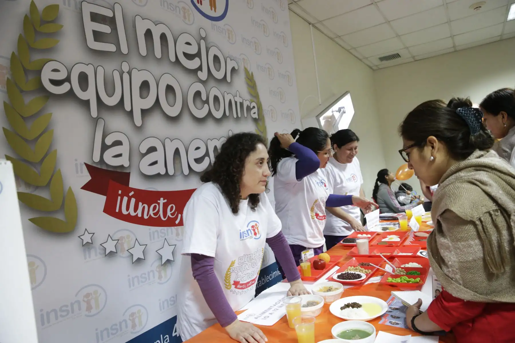 Instituto de Salud del Niño de San Borja inaugura módulo de despistaje de anemia, que garantiza que cada paciente pediátrico pase primero por un despistaje.  Foto: ANDINA/Melina Mejía