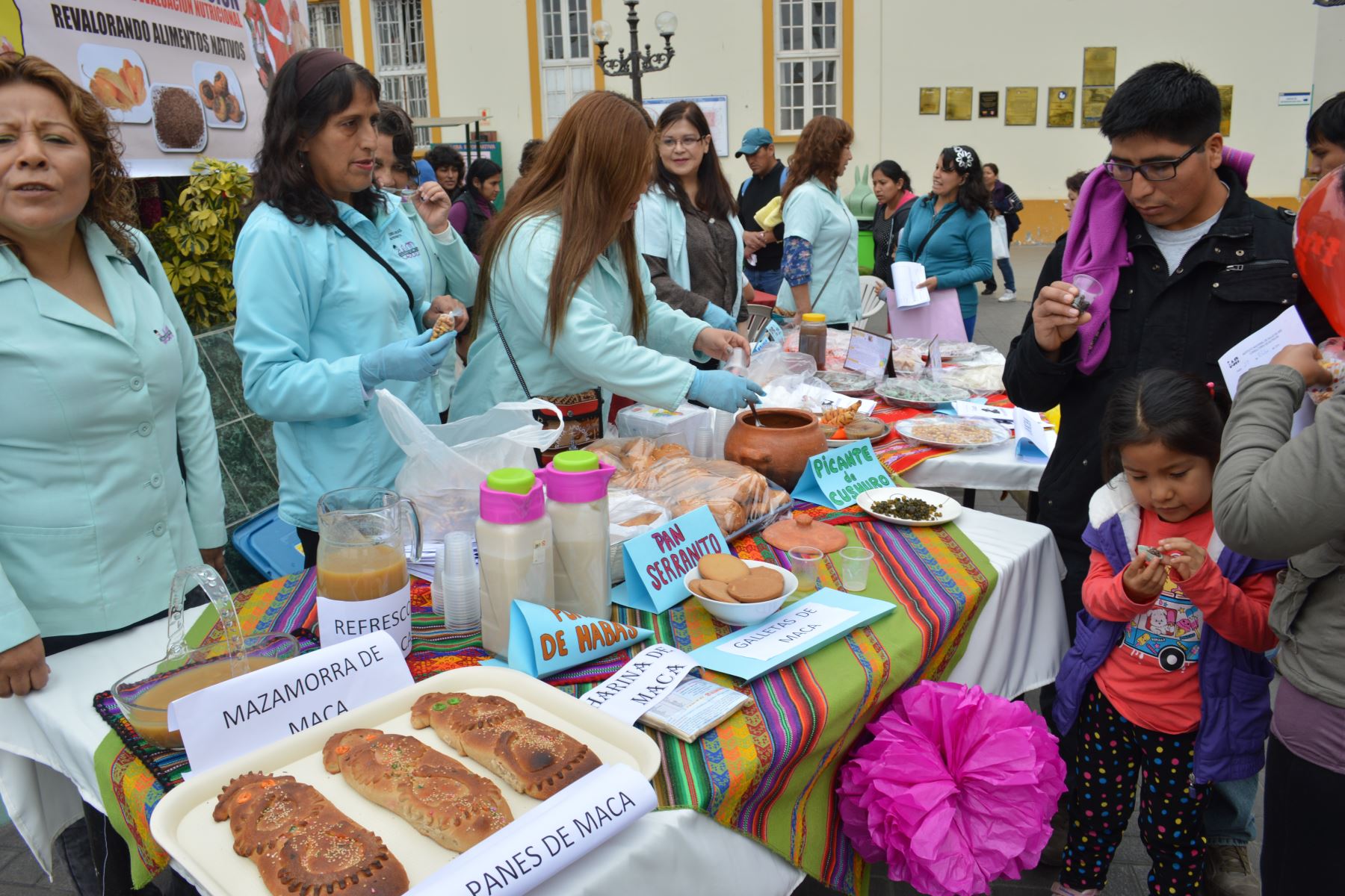 INSN realiza feria nutricional. Foto: Andina/Difusión