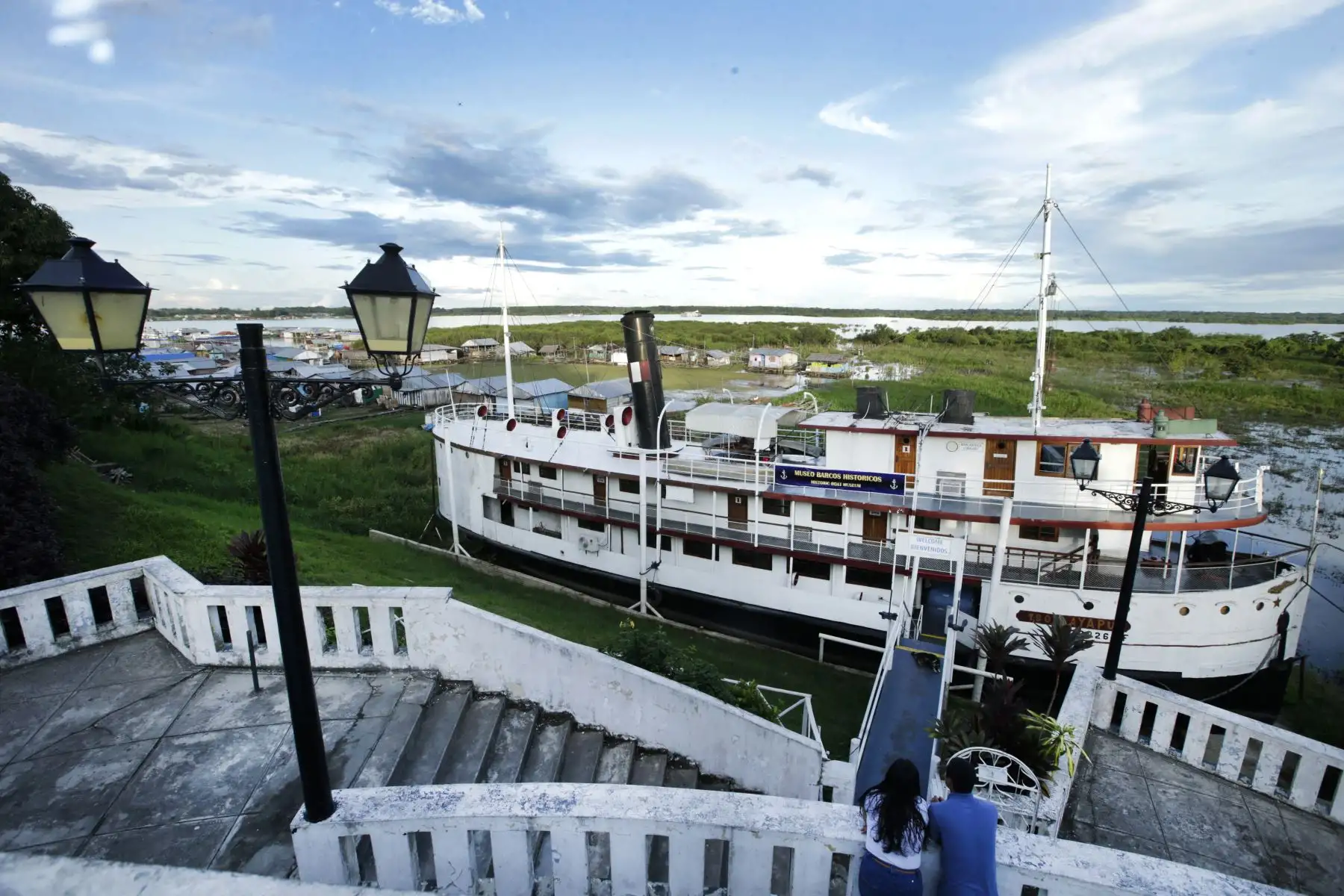 Barco museo Ayapua en Iquitos. Foto: ANDINA/Melina Mejía