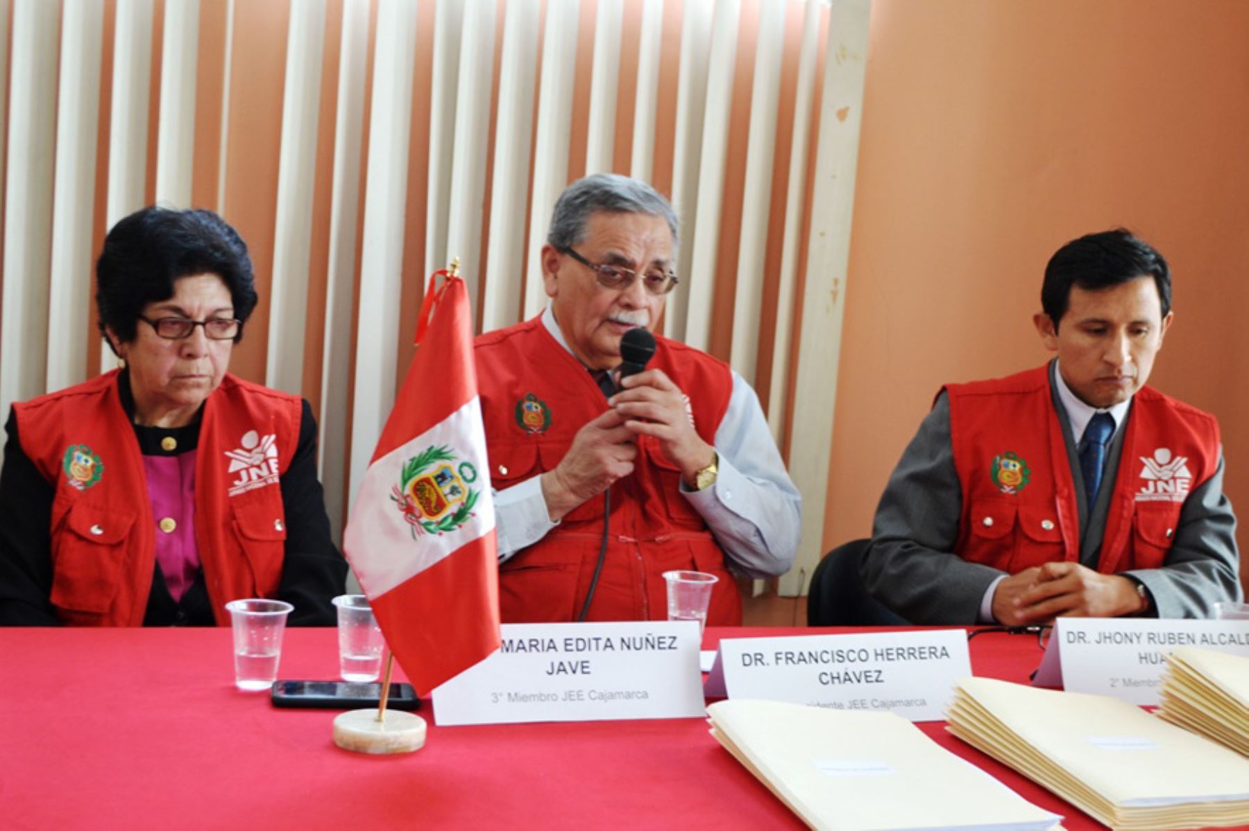 Jurado Electoral Especial proclama a autoridades electas en Cajamarca. ANDINA/Eduard Lozano