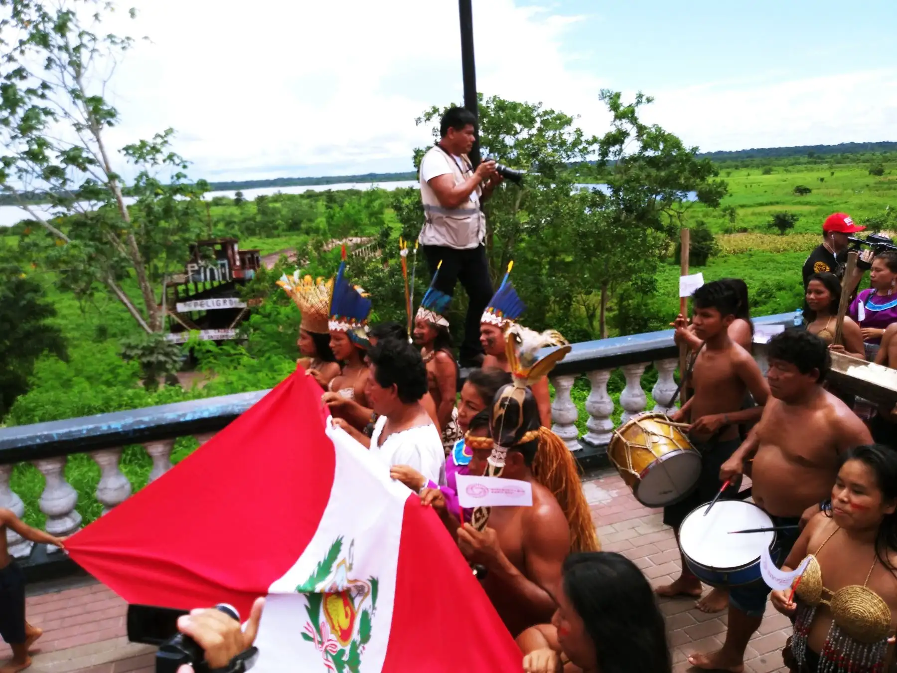 Ceremonia resalta la multiculturalidad de la Amazonía peruana. Foto: Luis Zuta Dávila.