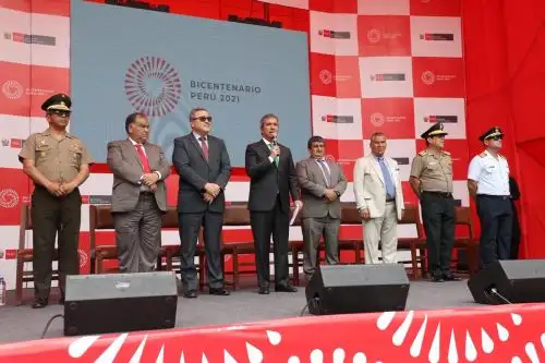 Ministro de la Producción, Raúl Pérez-Reyes, encabezó ceremonia de lanzamiento de la Agenda Bicentenario en Chiclayo, Lambayeque. ANDINA/Difusión