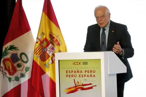 Ministro de Exteriores de España, Josep Borrell Foto: EFE