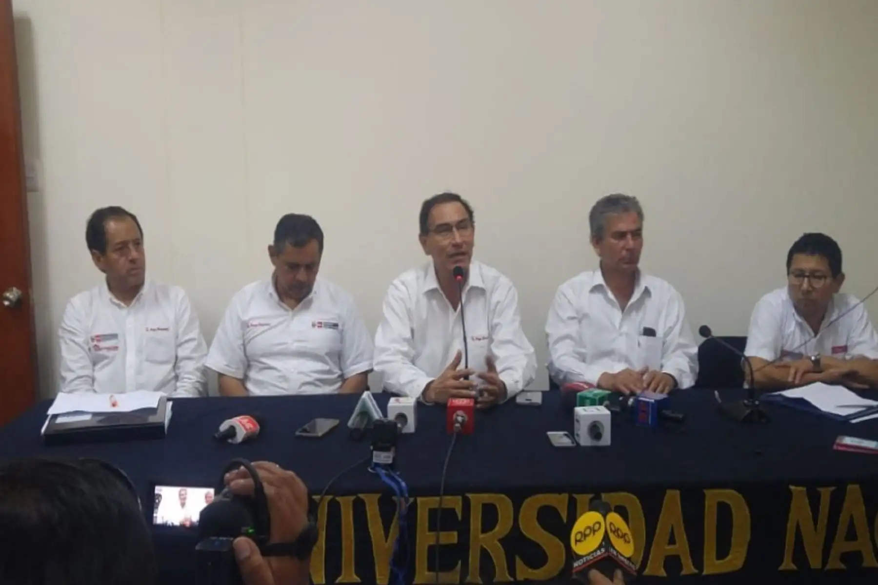 Presidente Vizcarra en Piura
