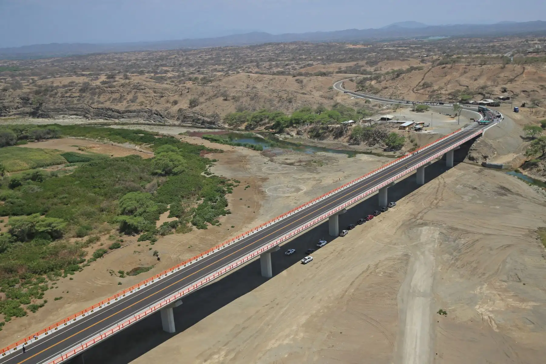 Puente Venados. Foto: ANDINA/Prensa Presidencia