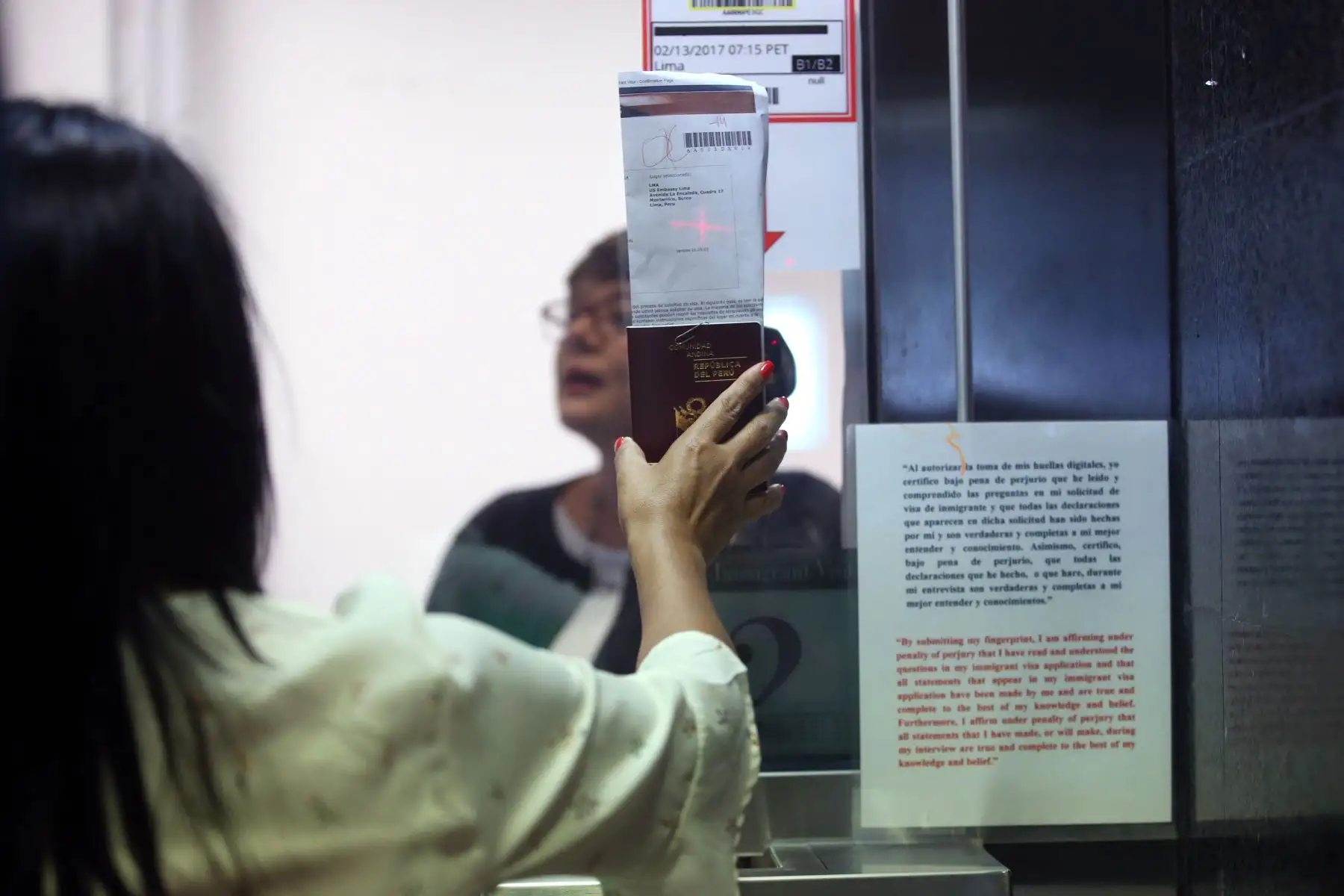 Embajada de EE. UU. anuncia que ahora tramite para renovar las Visas se hará enviando los pasaportes por correo. Foto: ANDINA/Vidal Tarqui