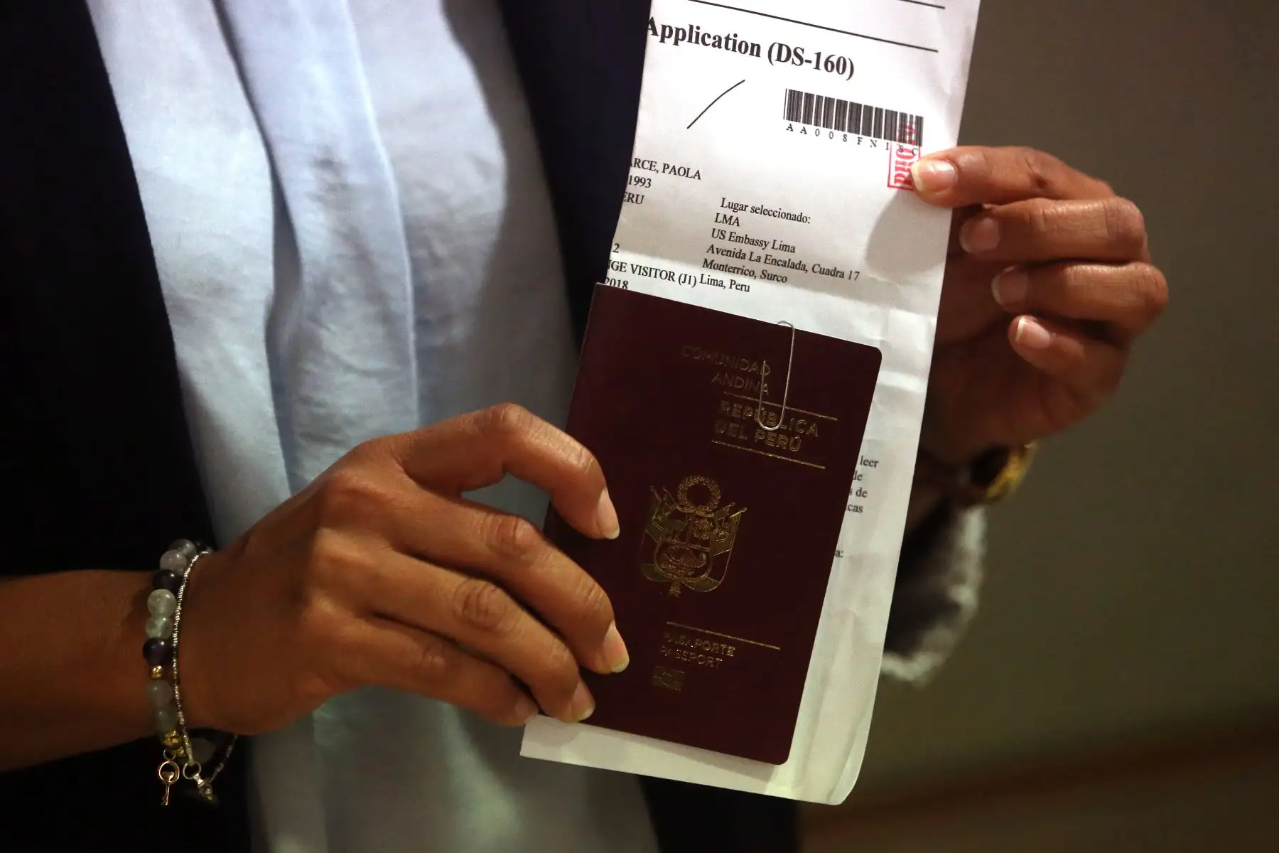 Embajada de EE. UU. anuncia que ahora tramite para renovar las Visas se hará enviando los pasaportes por correo. Foto: ANDINA/Vidal Tarqui