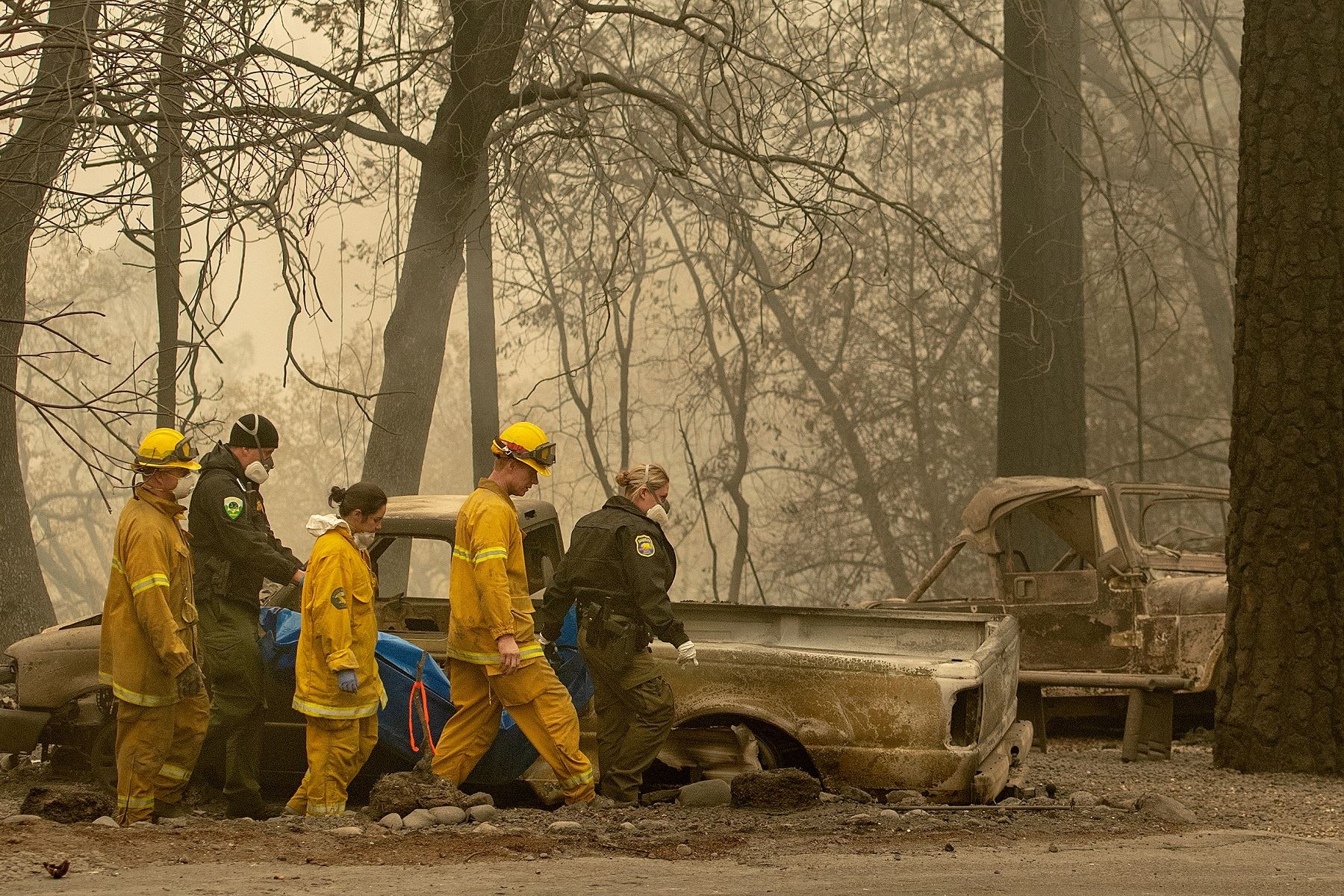 Incendios en California. Foto: AFP.