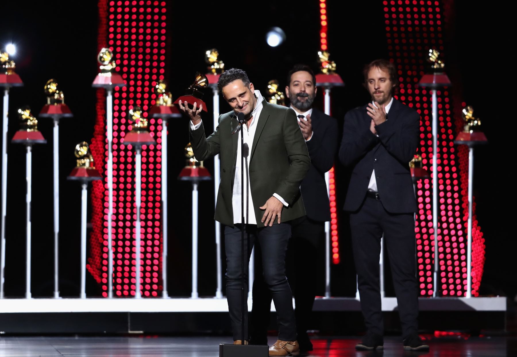 16/11/2018   Jorge Drexler, gana el Grammy al mejor álbum de cantante y compositor. Foto: AFP