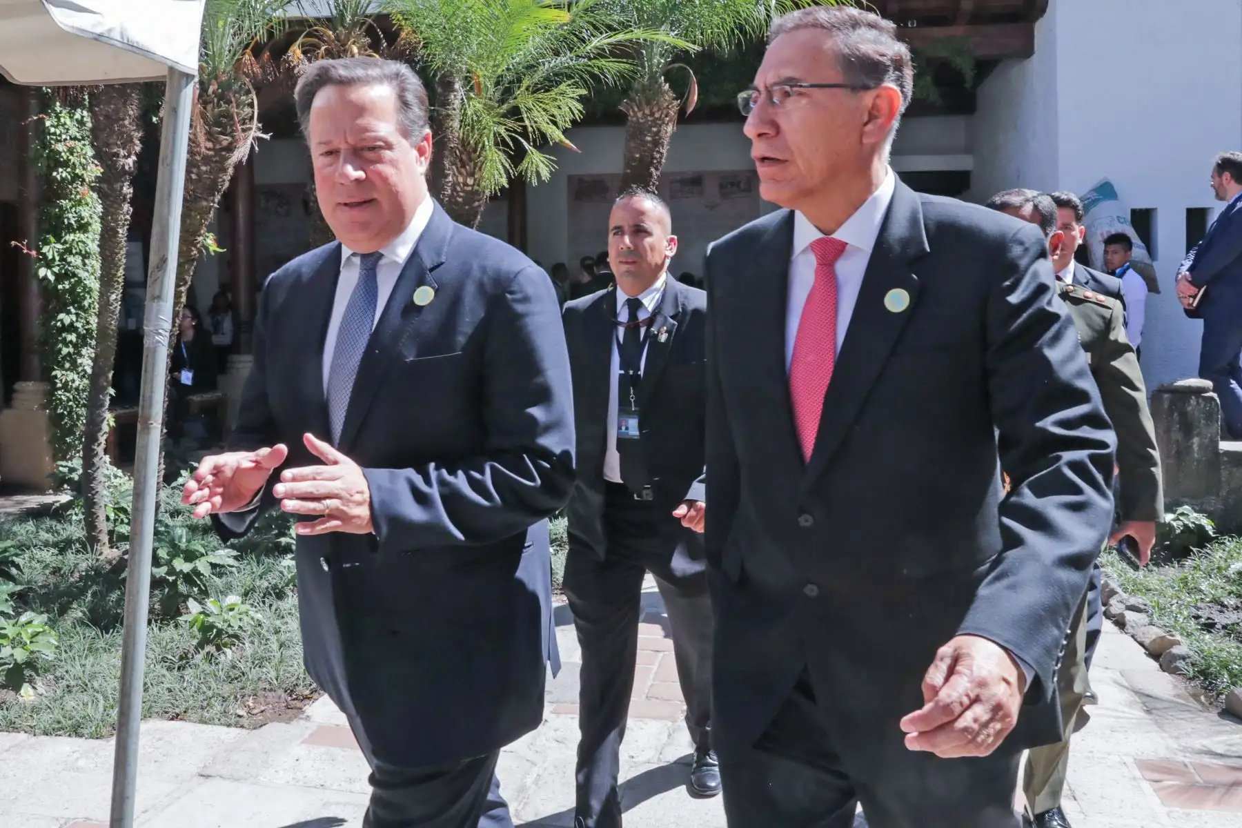 Presidente Vizcarra se reúne con el mandatario de Panamá.  Foto: ANDINA/Prensa Presidencia