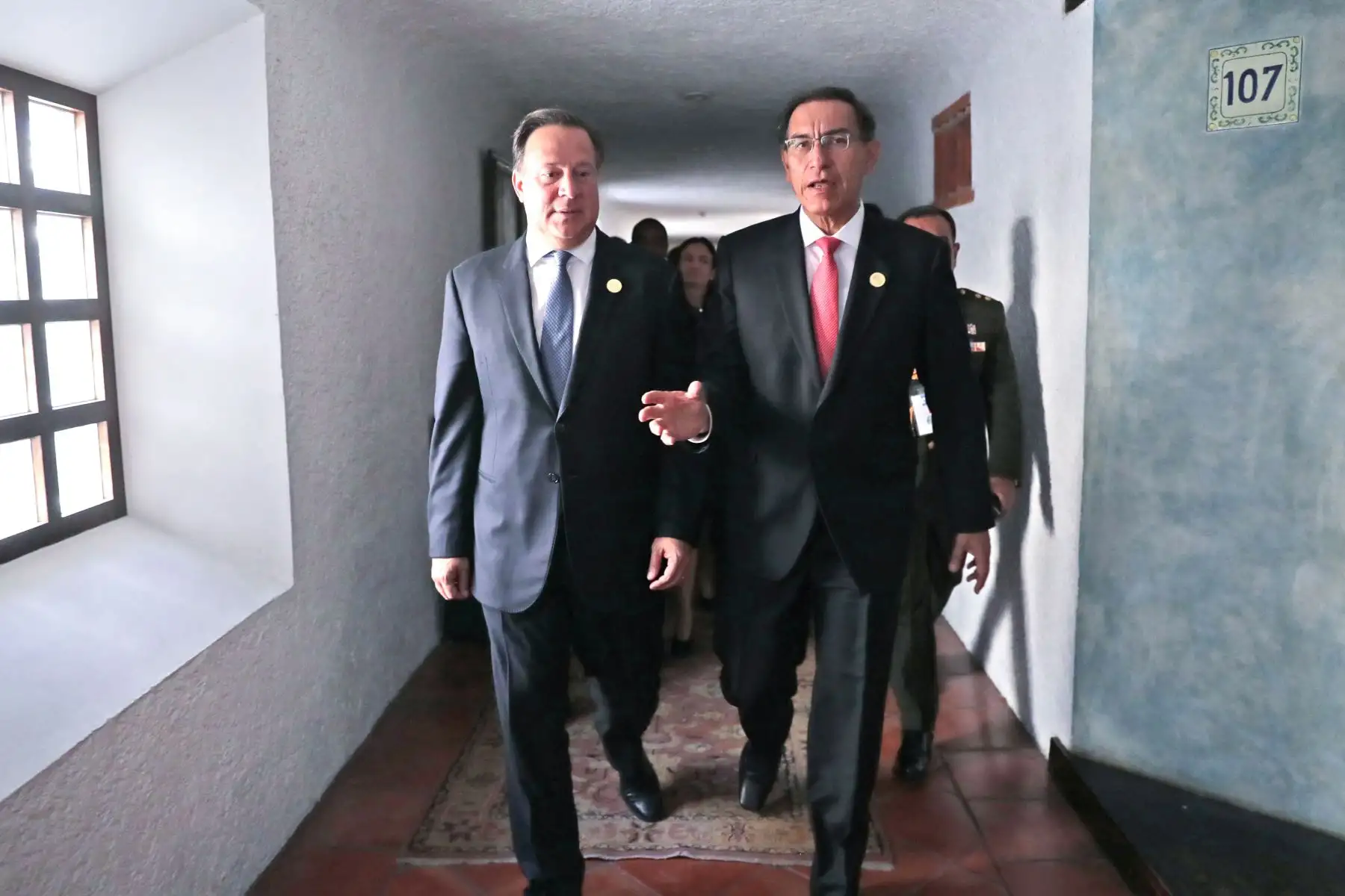 Presidente Vizcarra se reúne con el mandatario de Panamá.  Foto: ANDINA/Prensa Presidencia