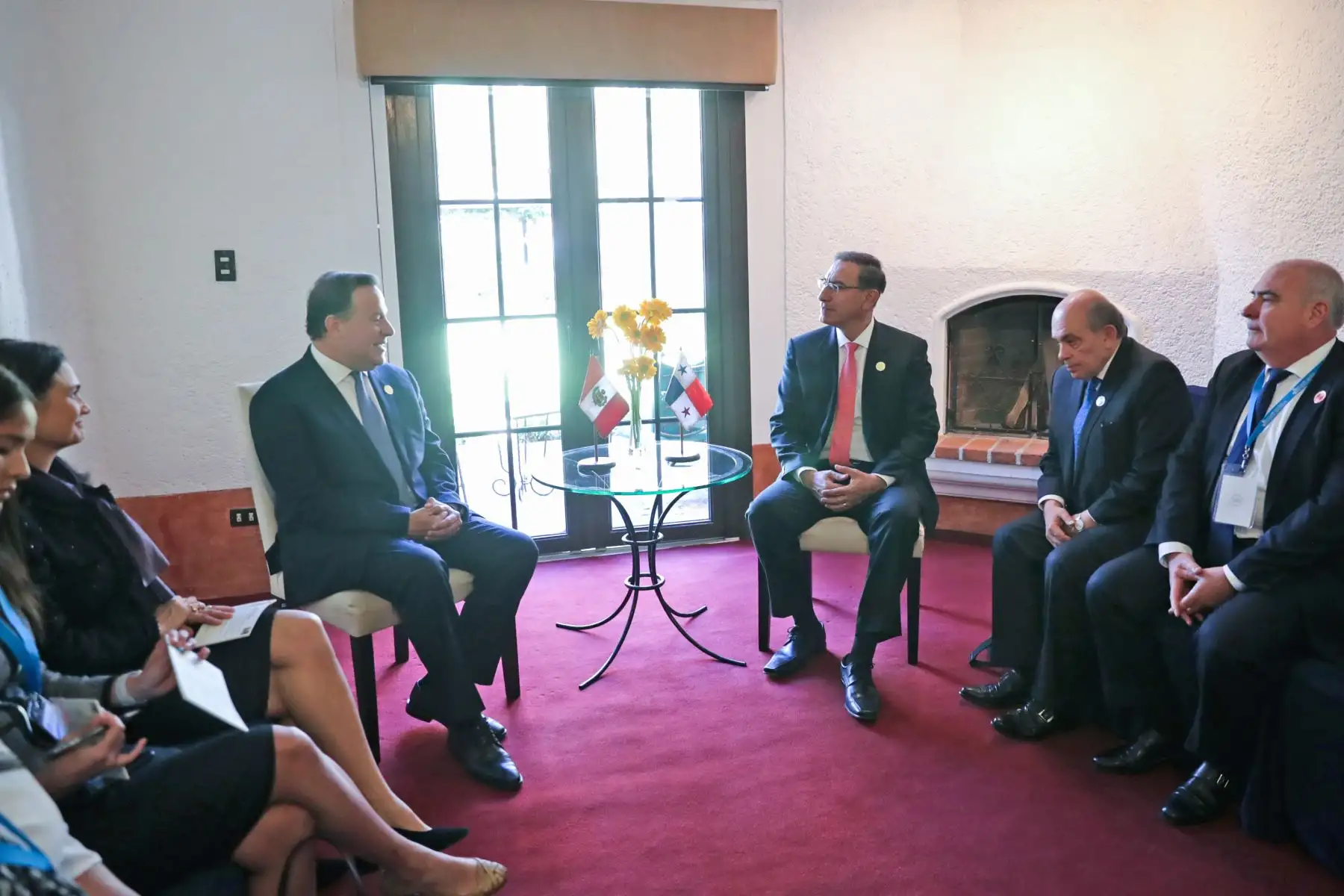 Presidente Vizcarra se reúne con el mandatario de Panamá.  Foto: ANDINA/Prensa Presidencia