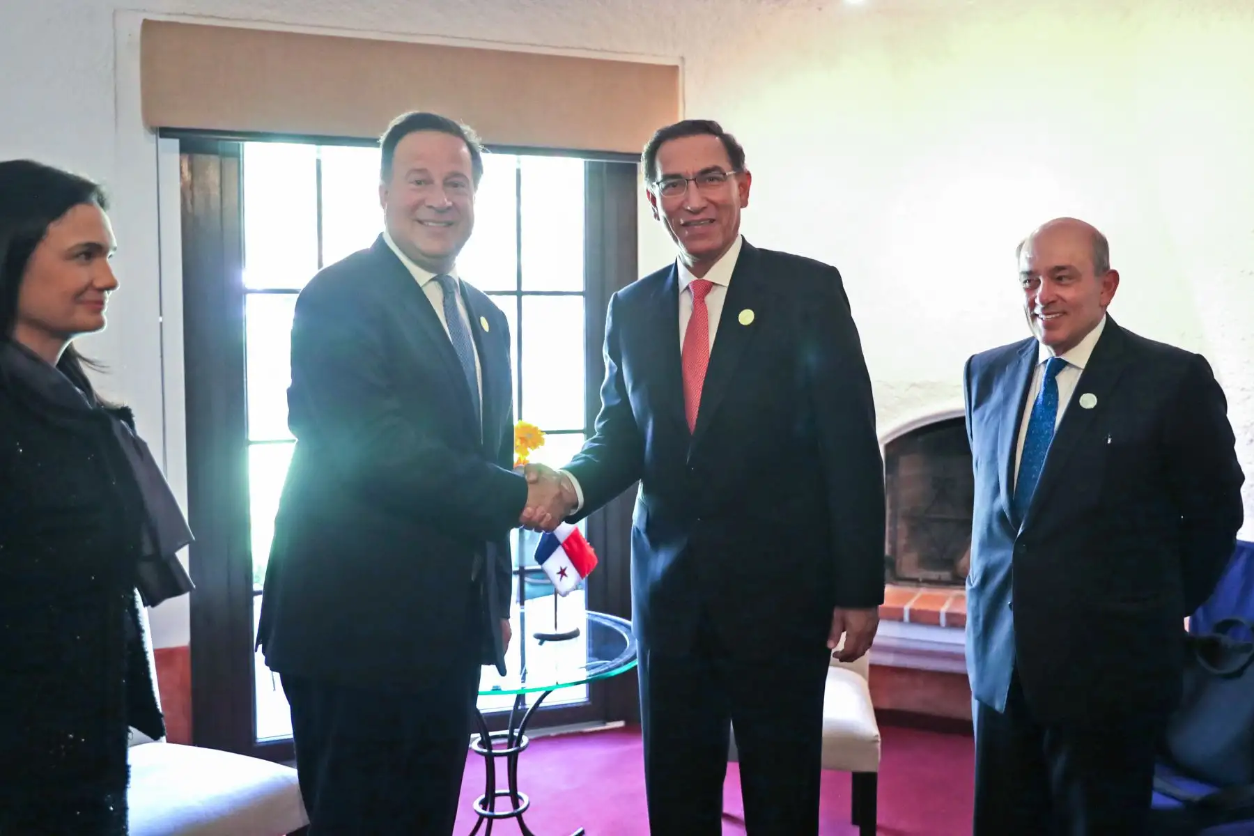 Presidente Vizcarra se reúne con el mandatario de Panamá.  Foto: ANDINA/Prensa Presidencia