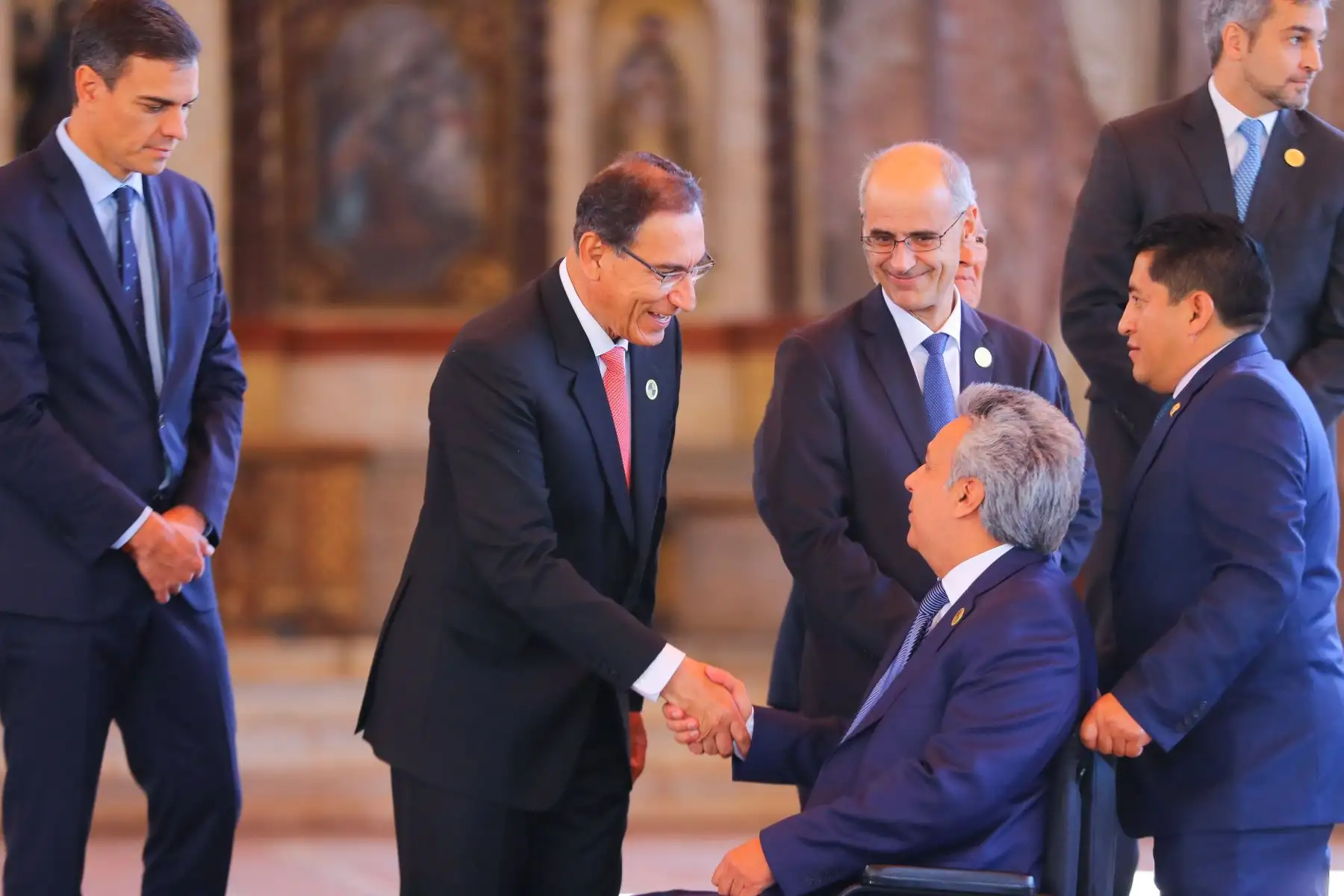 Presidente Martin Vizcarra participa en la XXVI Cumbre Iberoamericana, que se realiza en Guatemala. Foto: ANDINA/Prensa Presidencia