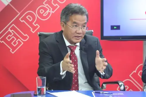 Jorge Toyama, Socio de Miranda & Amado Abogados, expone en la Mesa Redonda, Informalidad: Limite Para El Crecimiento ANDINA/Jack Ramón