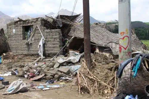 Fuerte sismo en Áncash deja una vivienda colapsada y cinco afectadas. ANDINA/archivo
