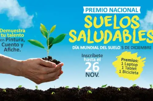 Minagri lanza concurso Premio Nacional Suelos Saludables 2018 dirigido a escolares de secundaria de colegios públicos.