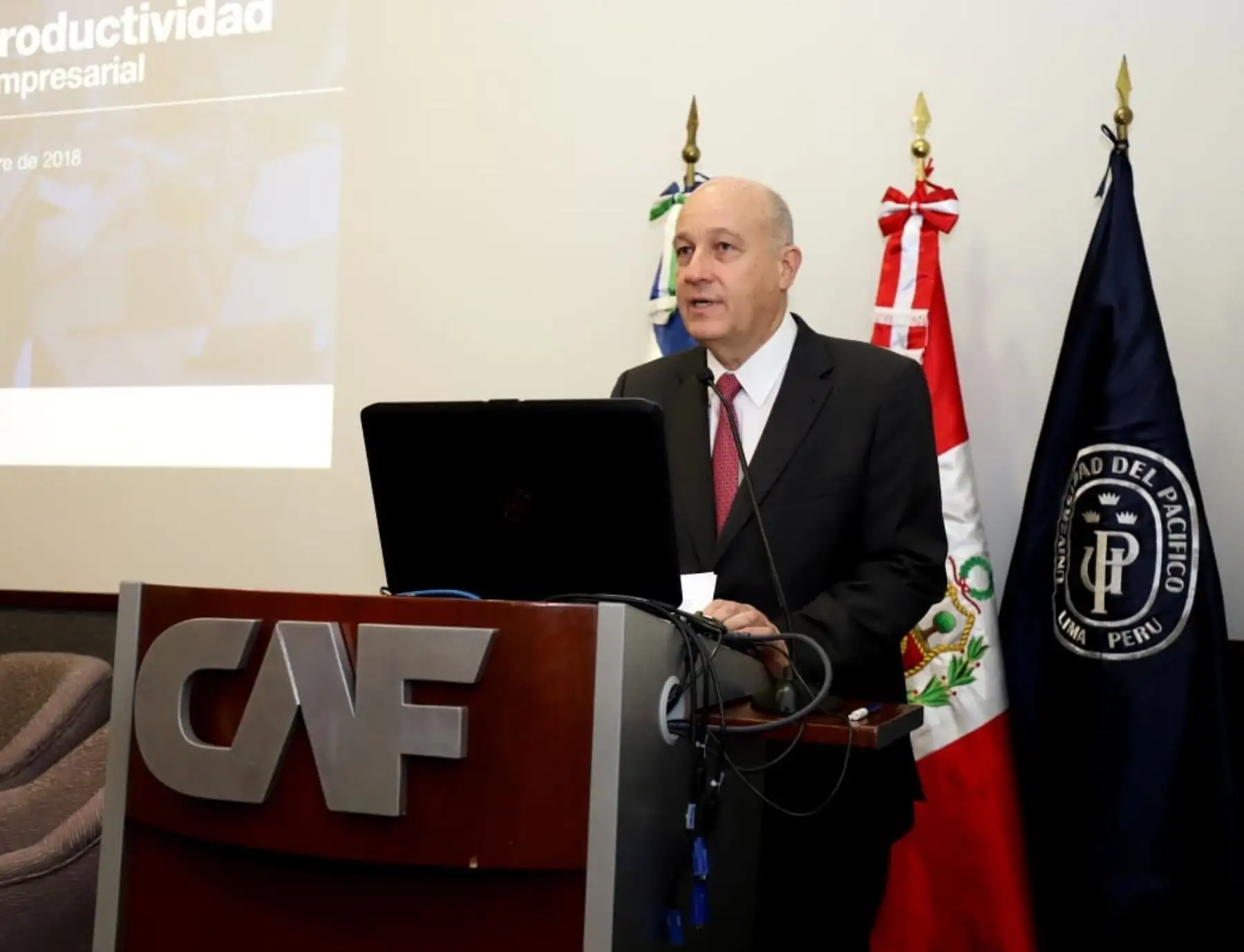 Representante de CAF en Perú, Manuel Malaret.