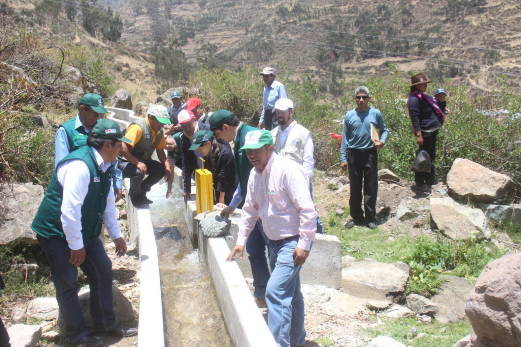 Minagri invierte S/ 2.1 millones para mejorar sistema de riego en Huancavelica. ANDINA/Difusión