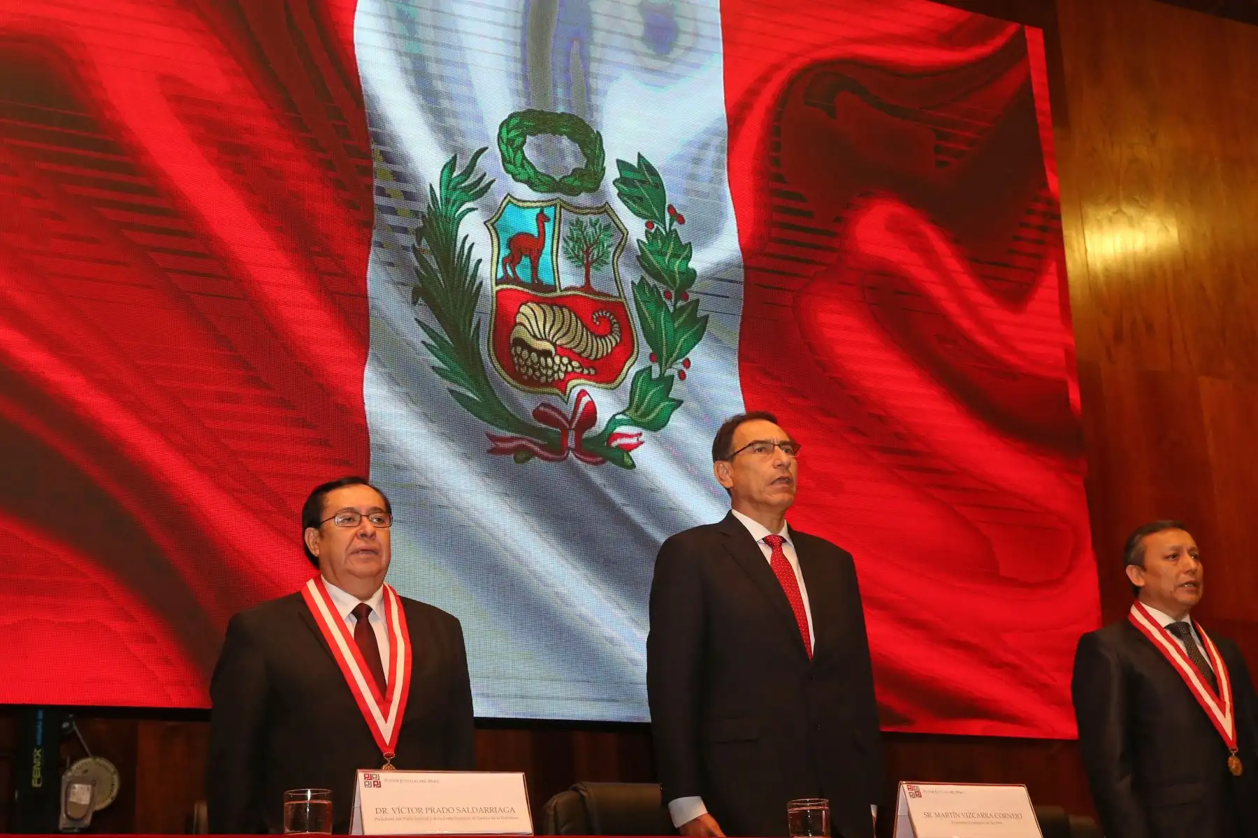 Jefe de Estado, Martín Vizcarra, participó en la inauguración del XI Congreso Nacional de Jueces del Poder Judicial.Foto: ANDINA/Prensa Presidencia