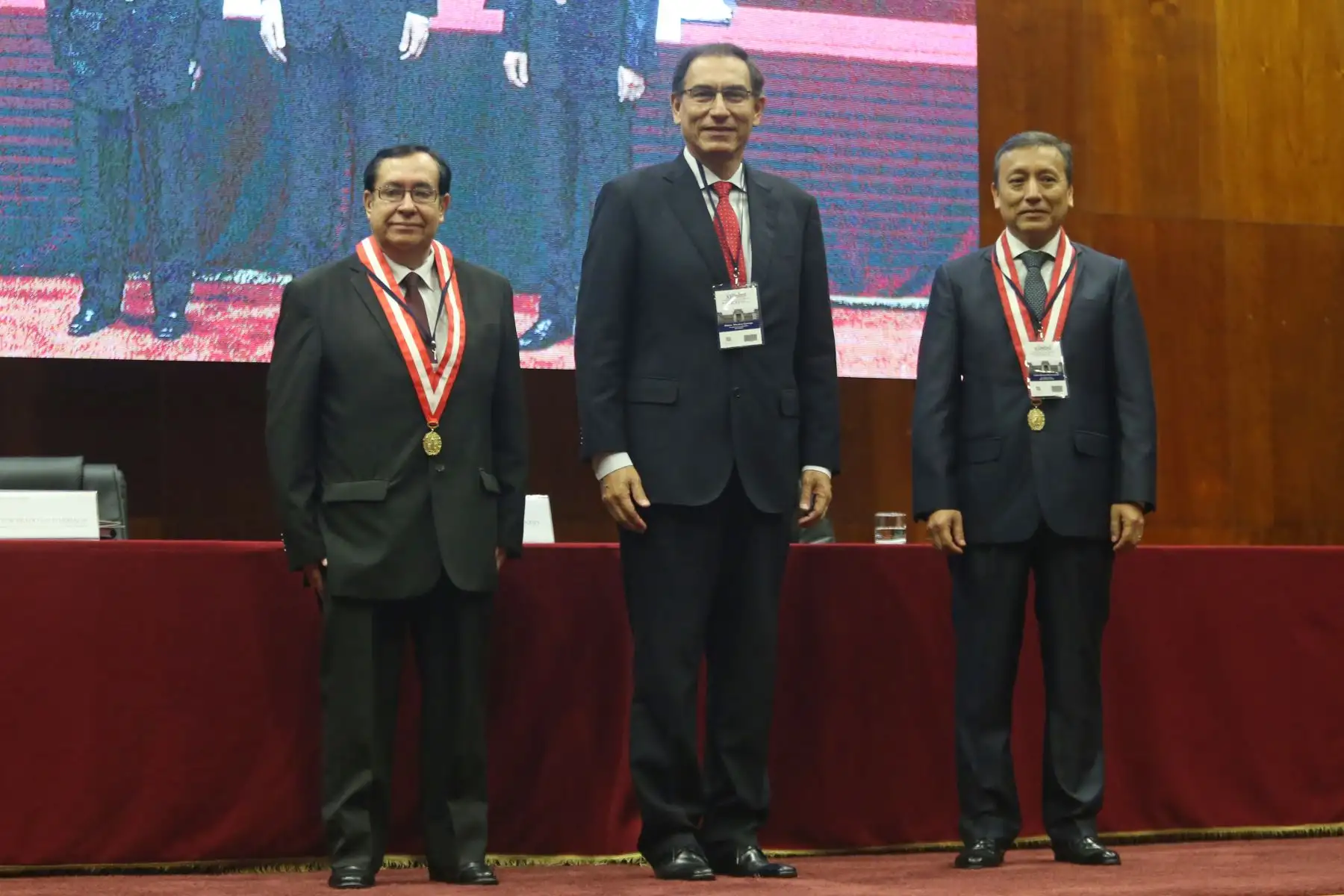 Jefe de Estado, Martín Vizcarra, participó en la inauguración del XI Congreso Nacional de Jueces del Poder Judicial.Foto: ANDINA/Juan Carlos Guzman/Prensa Presidencia