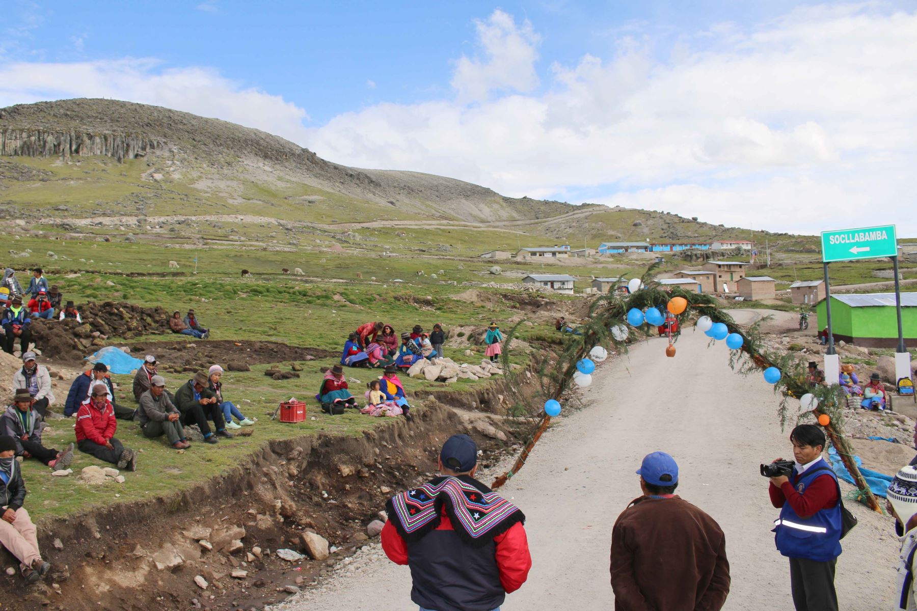 Inauguran más de 43 kilómetros de carretera en Huancavelica.Foto:  ANDINA.