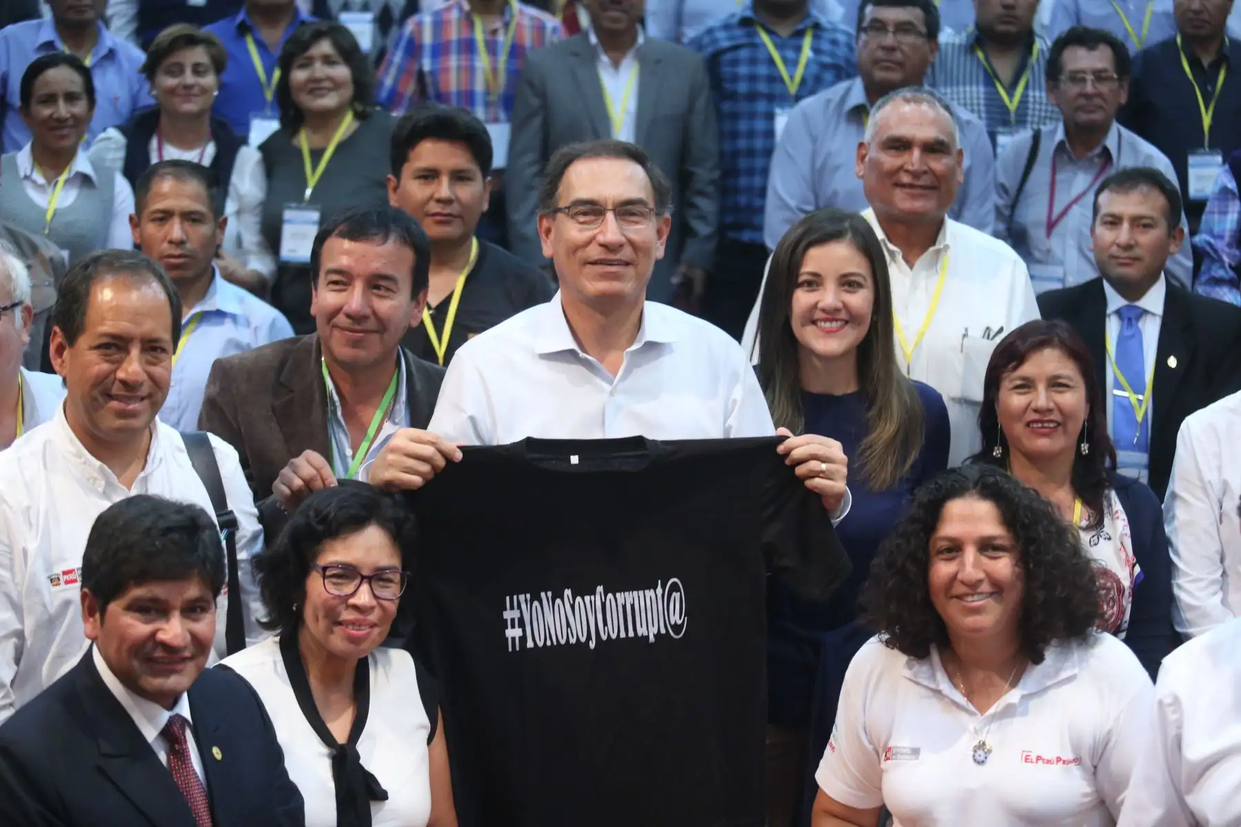 Presidente Martín Vizcarra participó en el taller de inducción para la transferencia y buen inicio de gestión dirigido a autoridades municipales, distritales y provinciales, recientemente electas en la región Arequipa.Foto: ANDINA/Prensa Presidencia