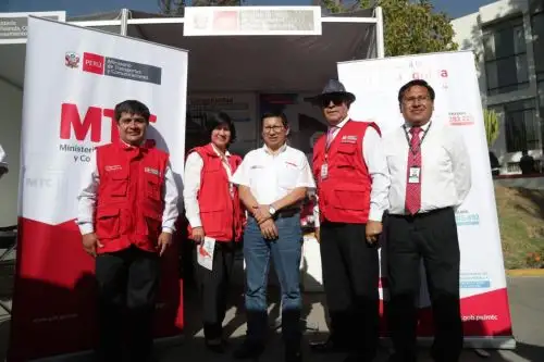 MTC promueve trabajo articulado con alcaldes electos de Arequipa. ANDINA/Difusión