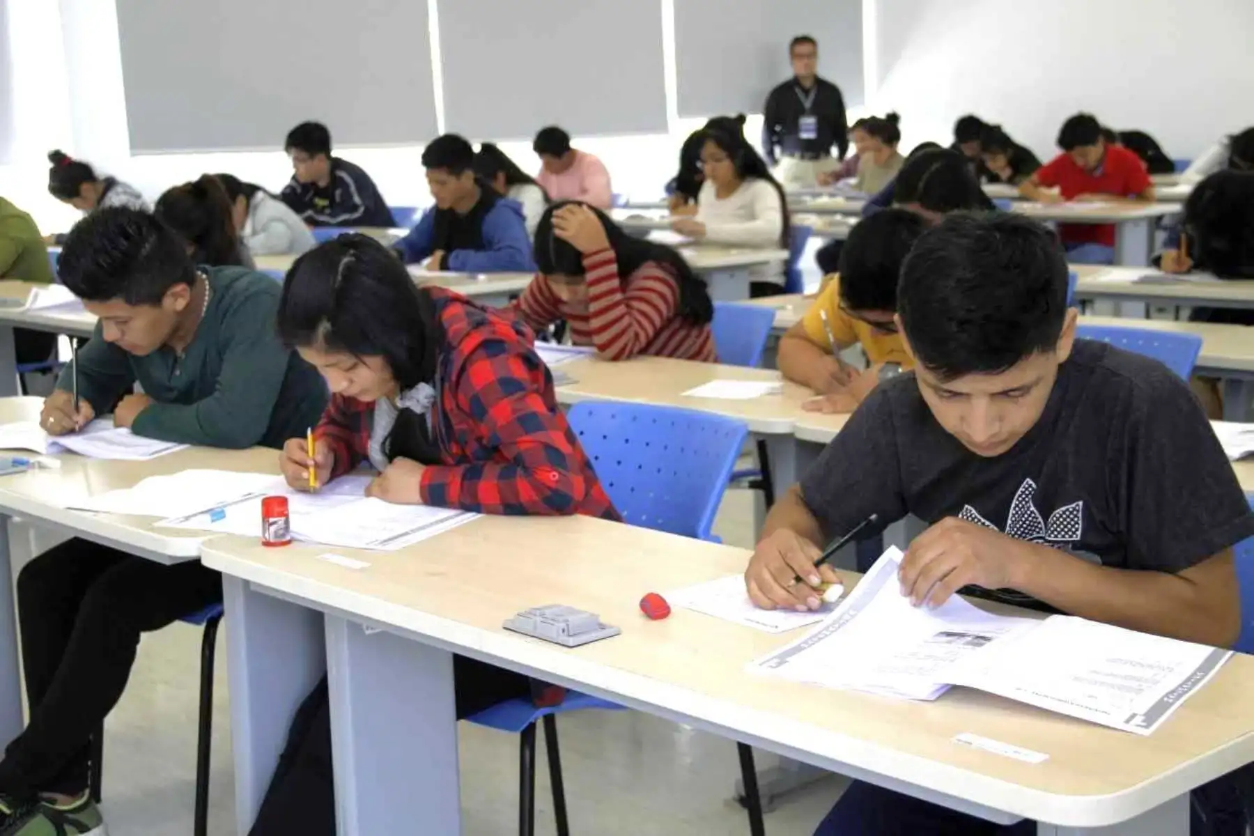 Estudiantes se alistan para postular a Beca 18. Foto:ANDINA/Difusión