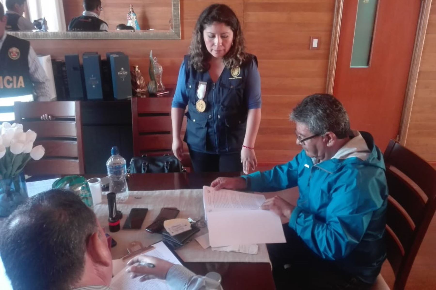Fiscalía investiga a detenidas autoridades de Tacna por colusión y cohecho. ANDINA/Difusión