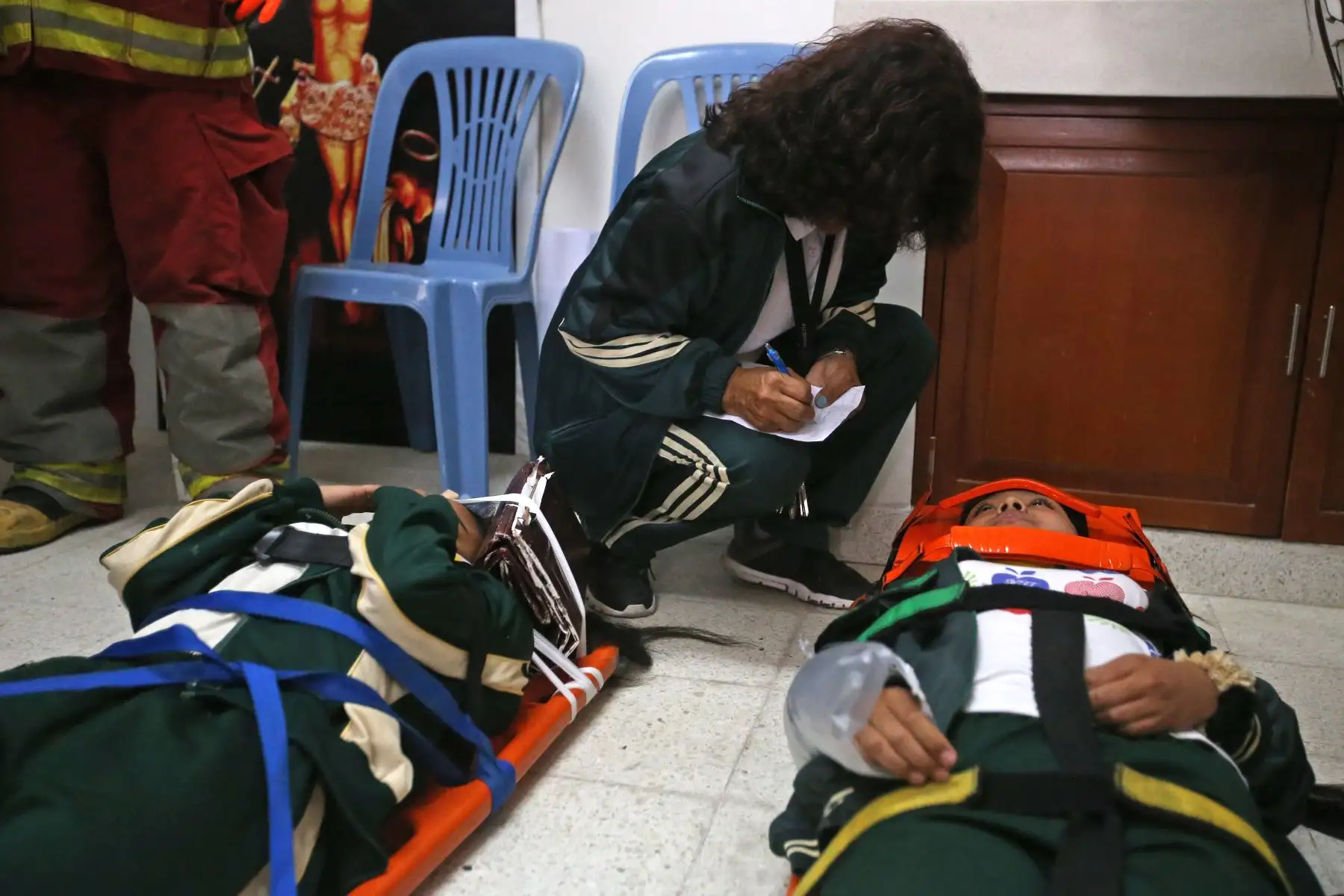 Hoy se desarrolló el IV Simulacro Nacional de Sismo 2018 en 112 mil 728 colegios públicos y privados, a fin de mantener a escolares, profesores, padres de familia y directivos preparados para una evacuación rápida.Foto: ANDINA/Vidal Tarqui